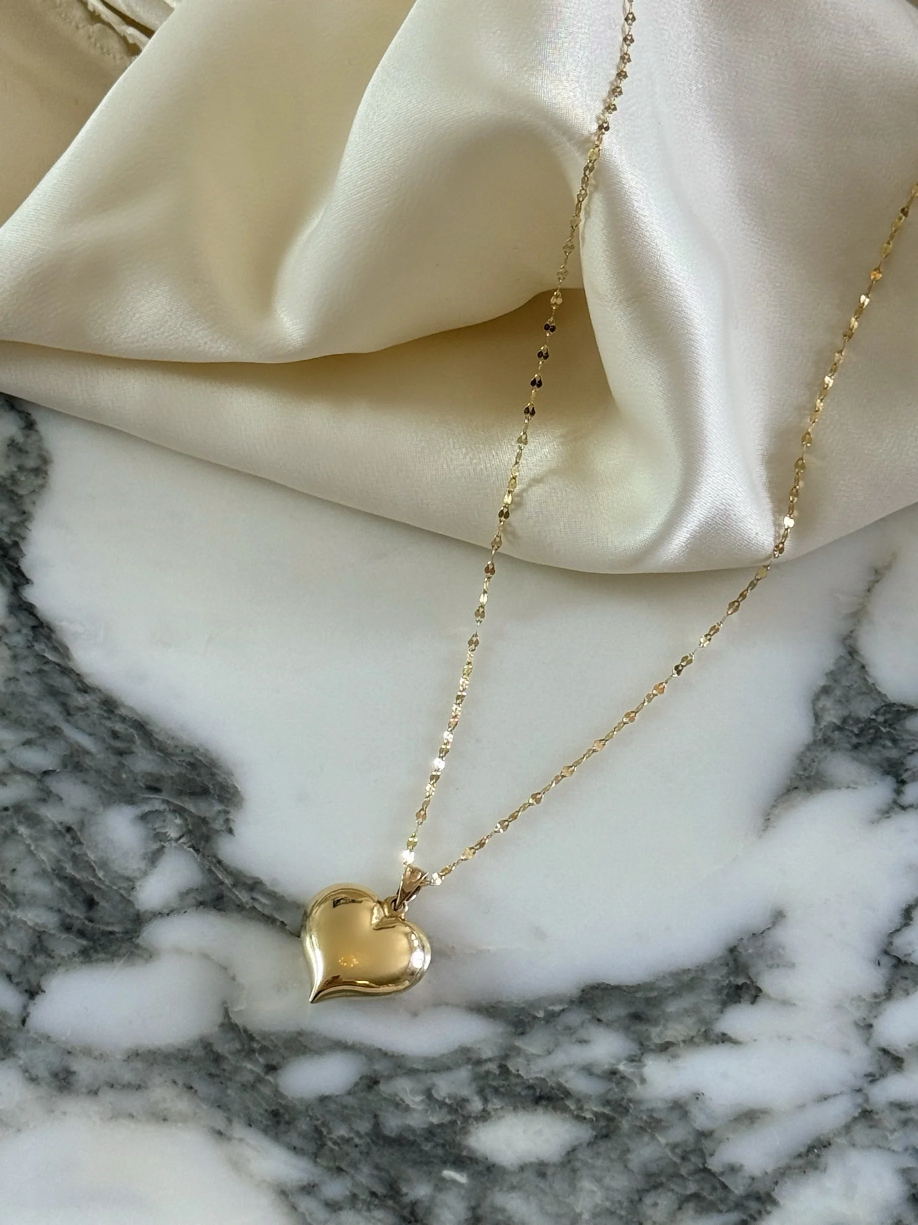 14K CUPID HEART