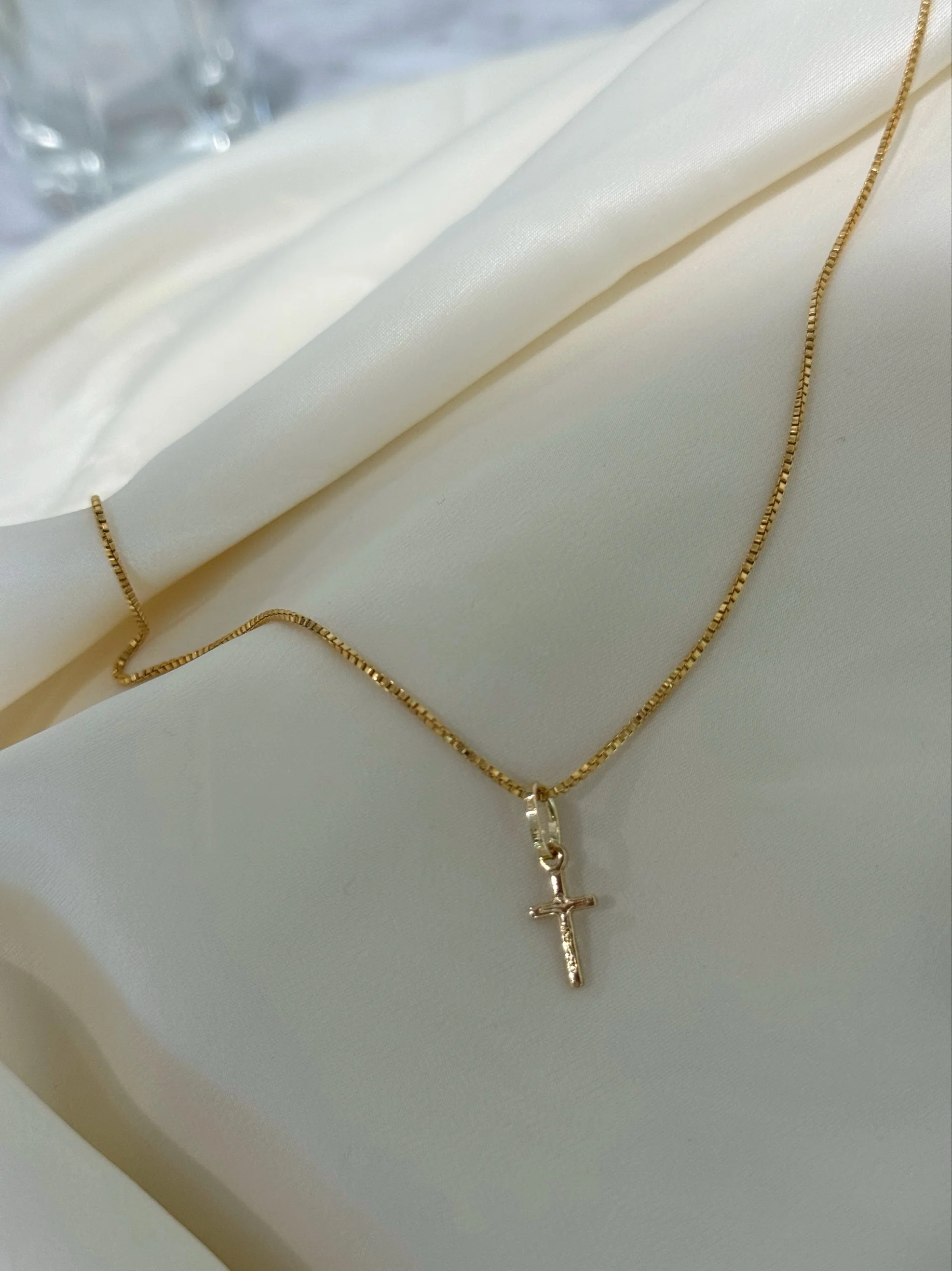 14K MINI DESTINY CROSS