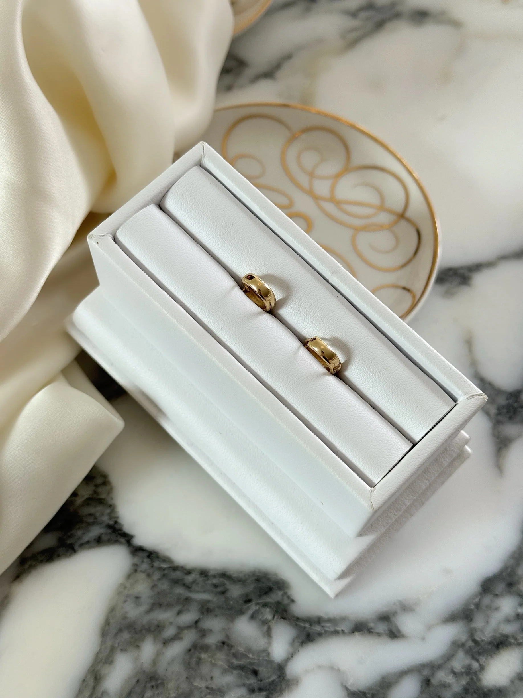 14K STACKING HOOPS - Image 4