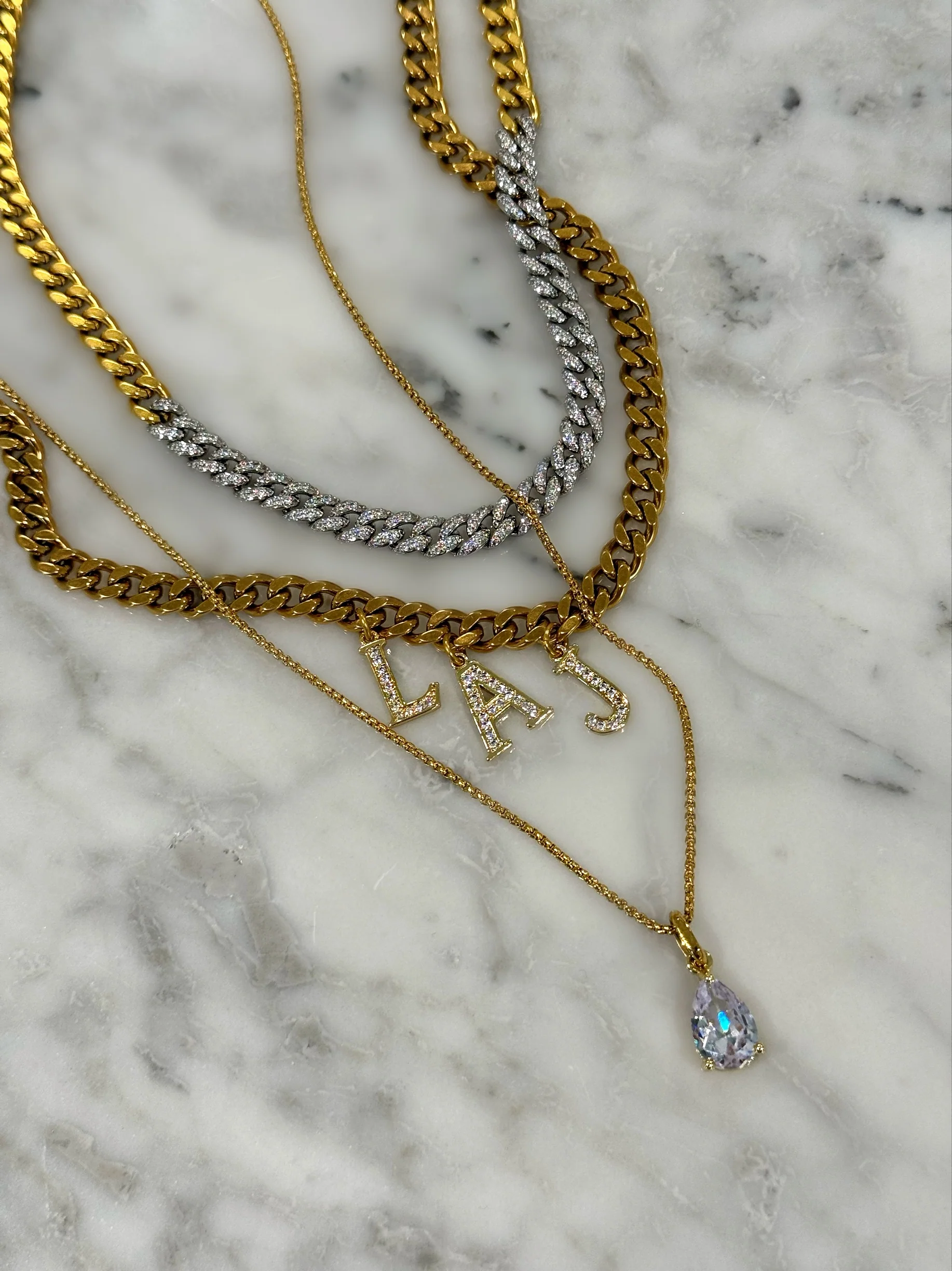 70’s PAVÉ MIX CHAIN - Image 7