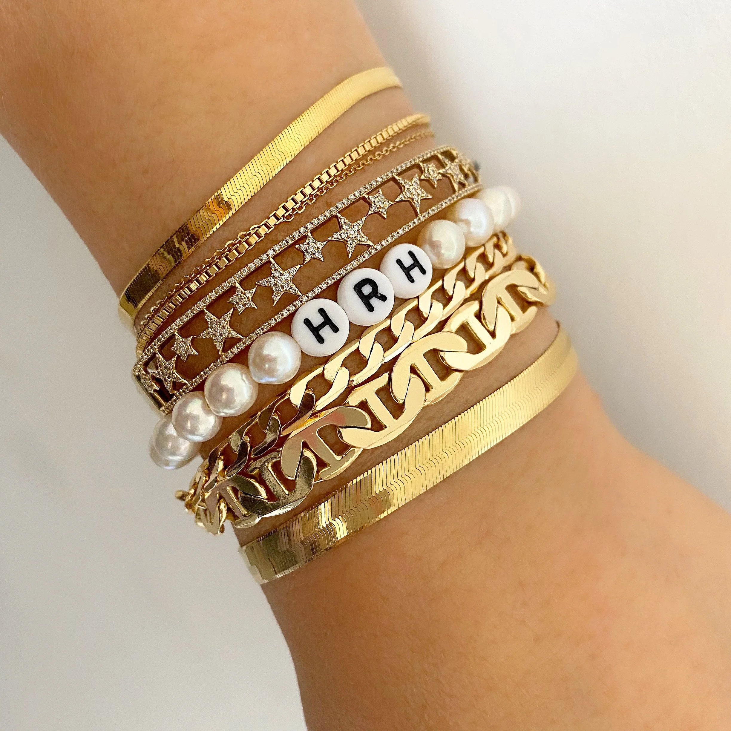 90'S BRACELET GLOW UP (14K GOLD FILLED OR STERLING SILVER) - Image 3