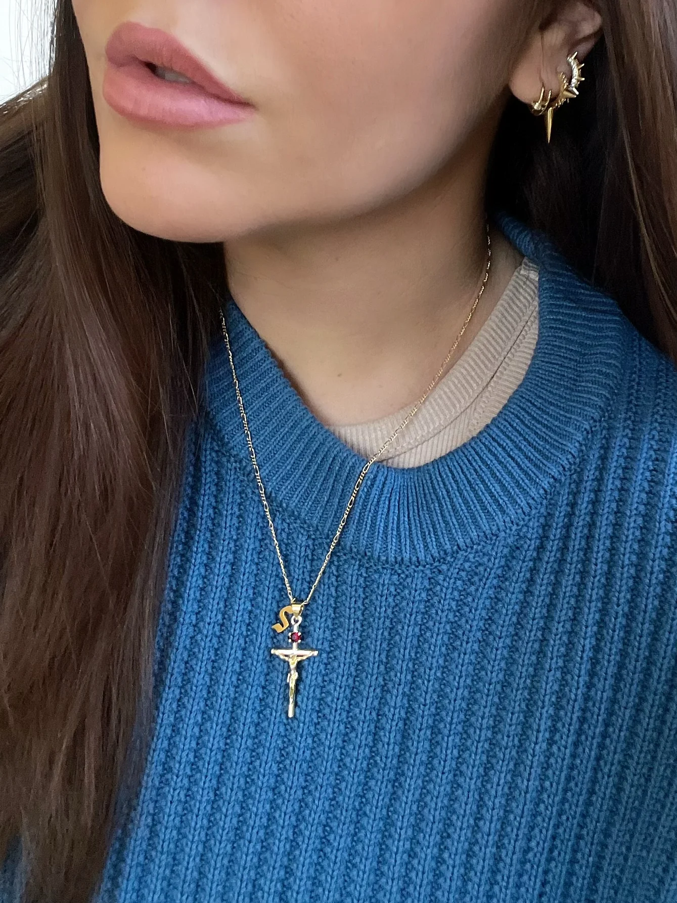 ANGEL BABE NECKLACE (14K GOLD FILLED) - Image 3