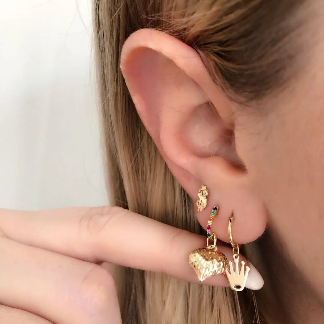 14K BADDIE STUDS - Image 4
