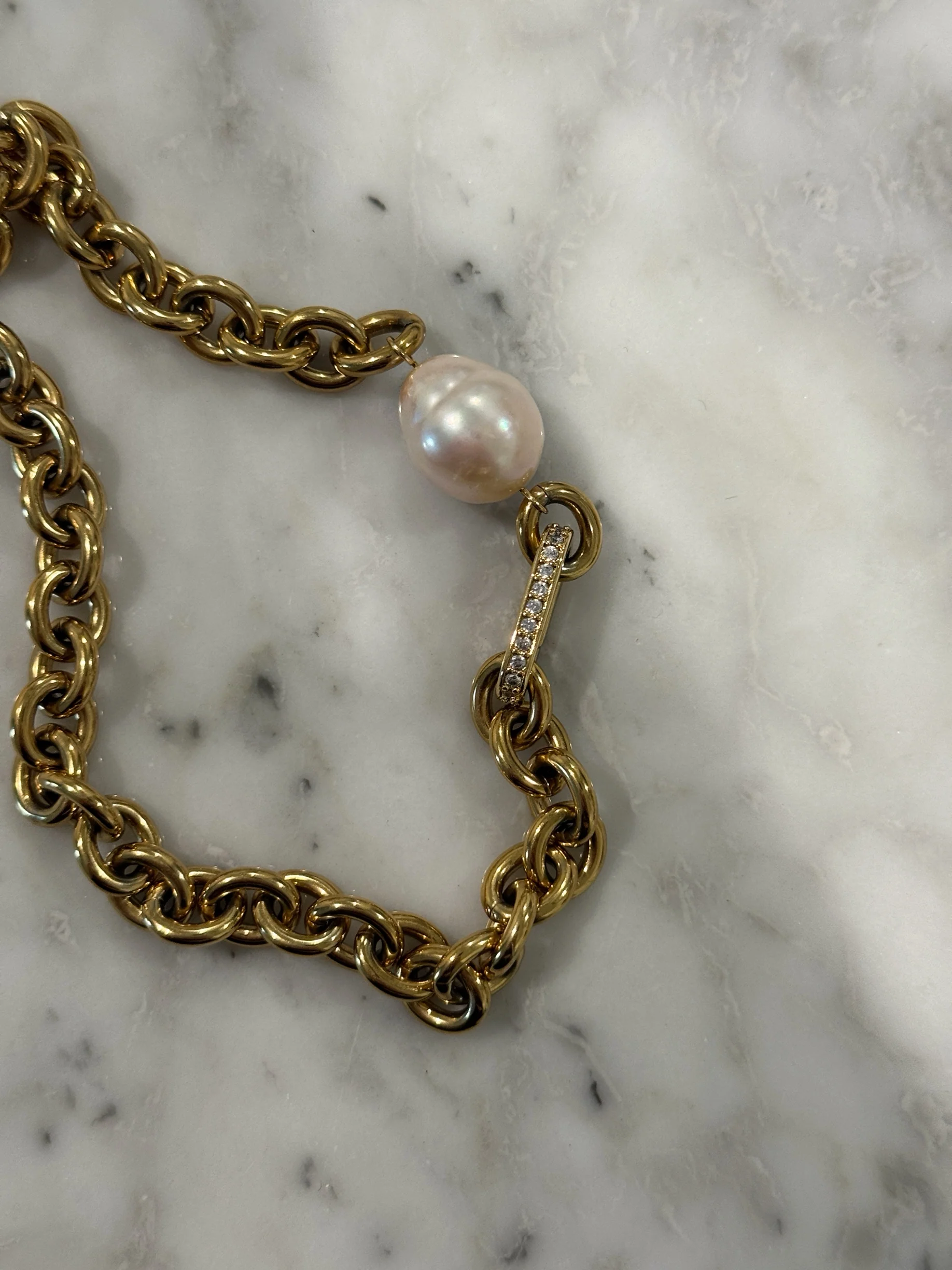 BLUSH BAROQUE CHAIN - Image 3