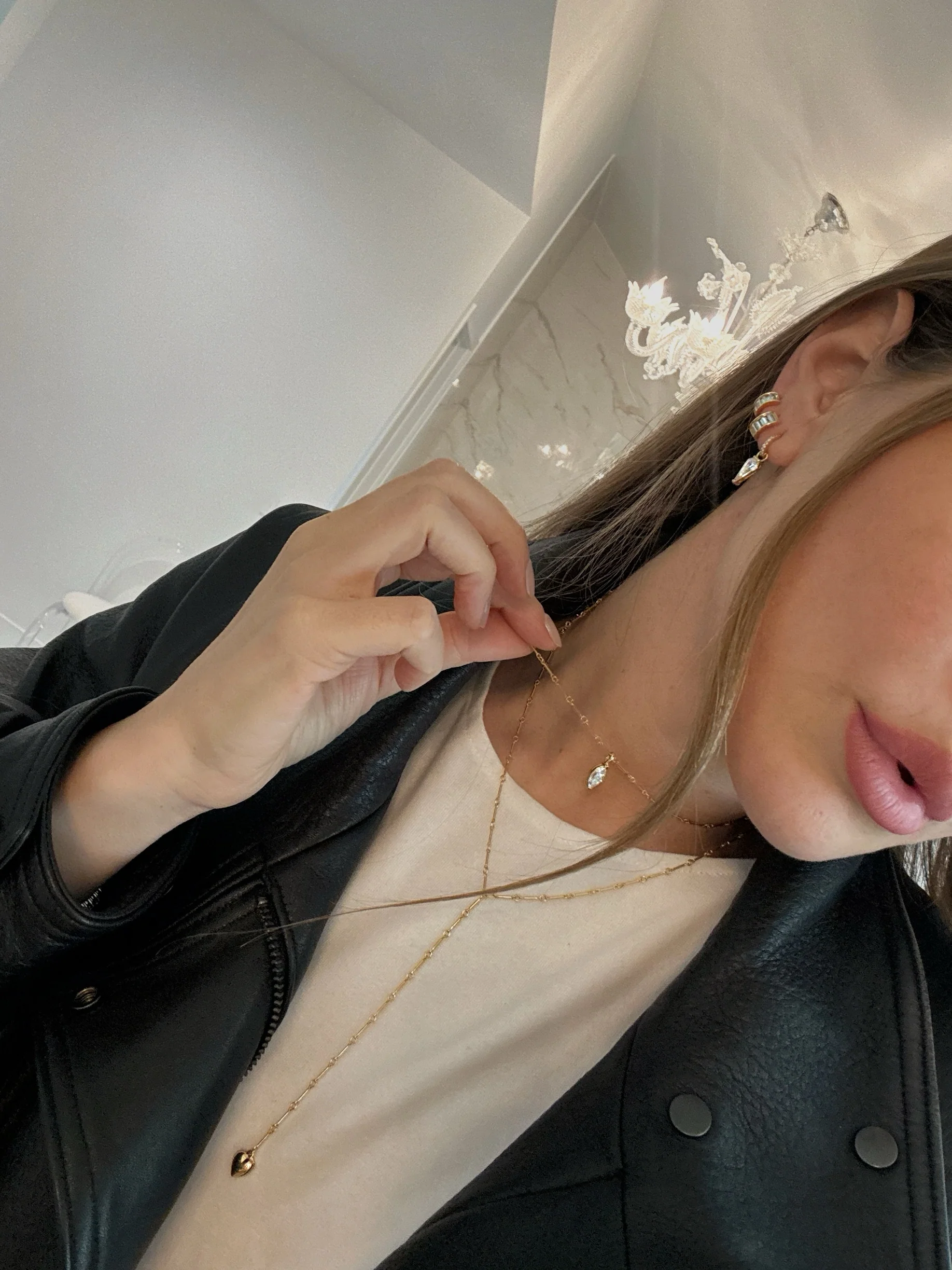 BON CHIC (MOISSANITE & 14K GOLD FILLED)