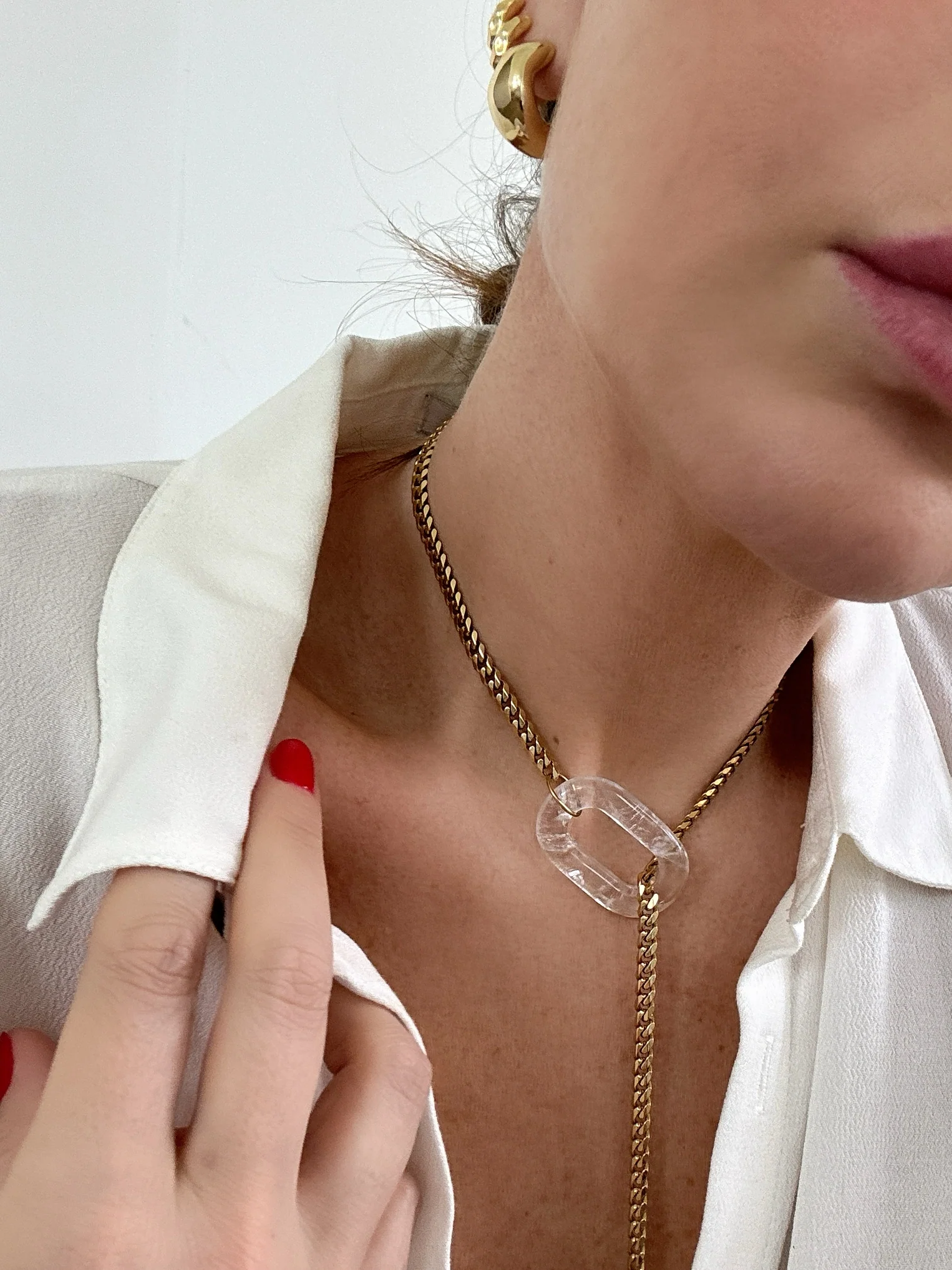 CHIFFON STONE LARIATS - Image 4