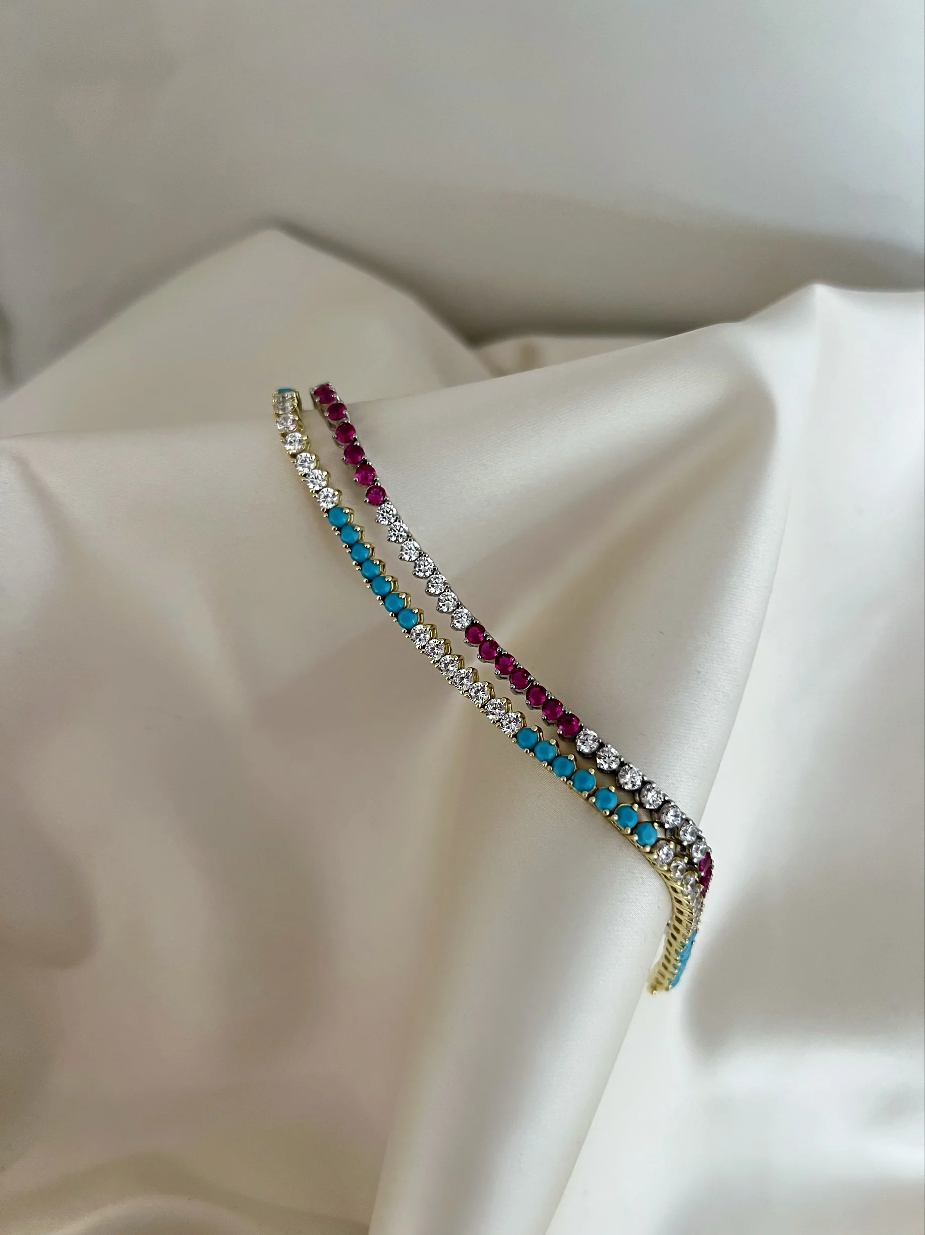 COPACABANA TENNIS BRACELETS (925 STERLING SILVER) - Image 4