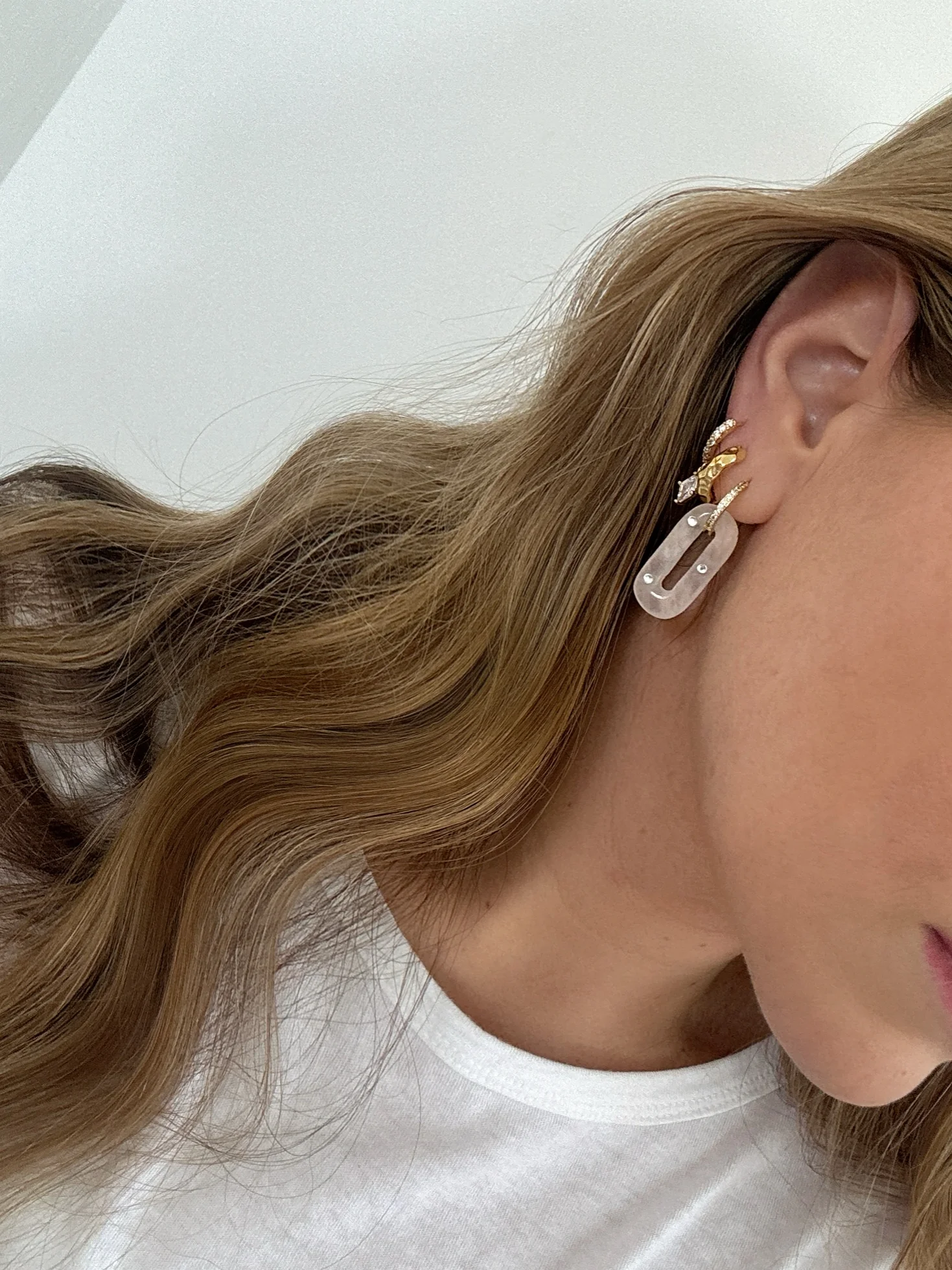 DIAMOND DUST EARRINGS - Image 2