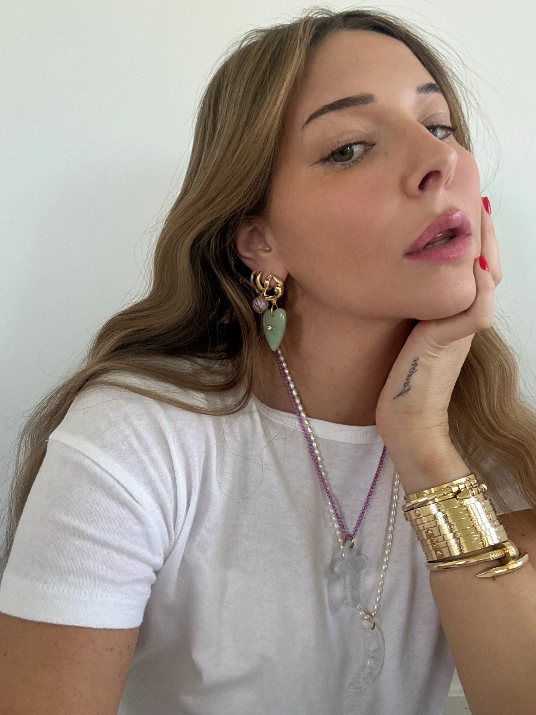 GIGI HEART EARRINGS - Image 2