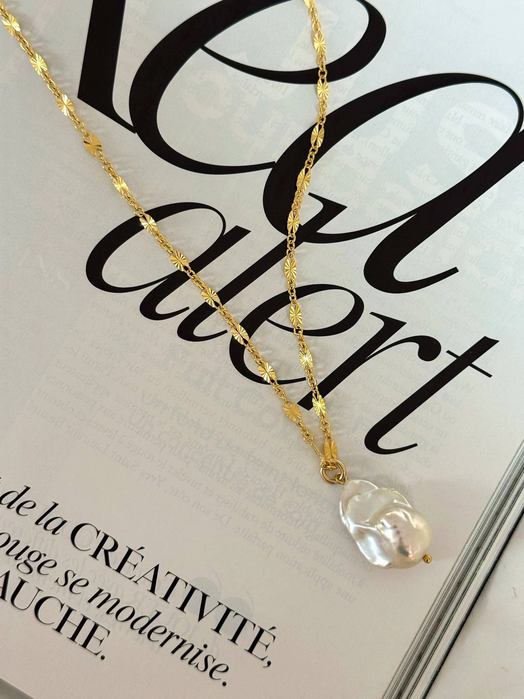 GLAM RIVIERA NECKLACES (14K GOLD FILLED) - Image 3