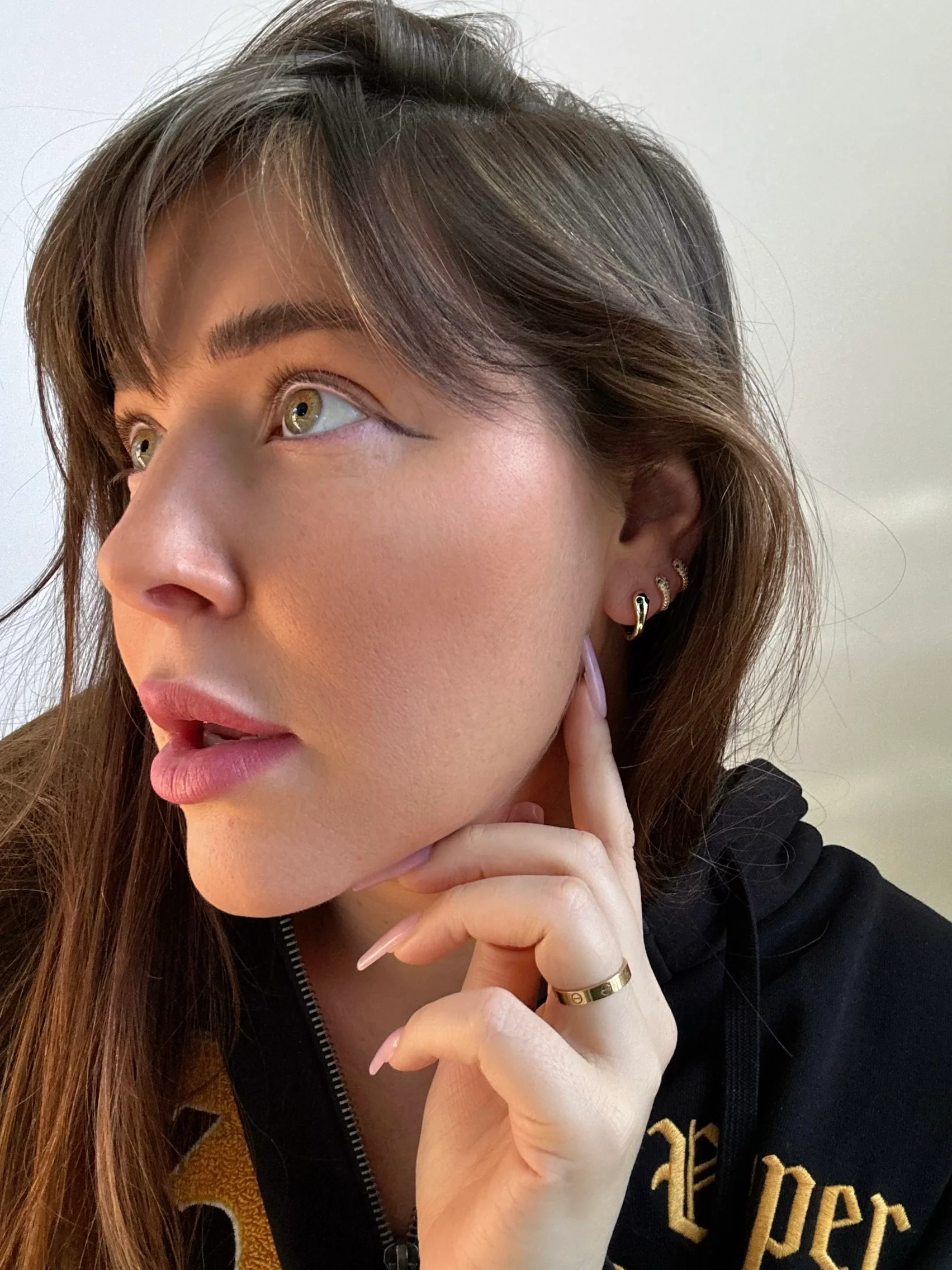 GLOSSY SERPENT HOOPS - Image 4