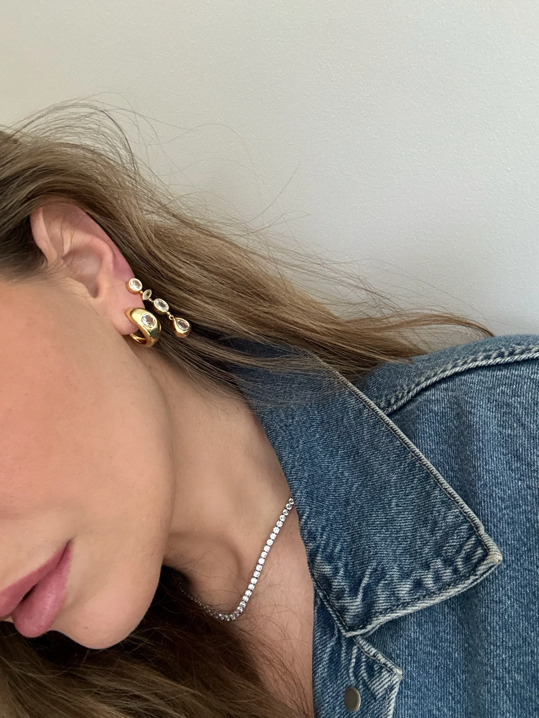 GOLD CHIC SPORT HOOPS - Image 3
