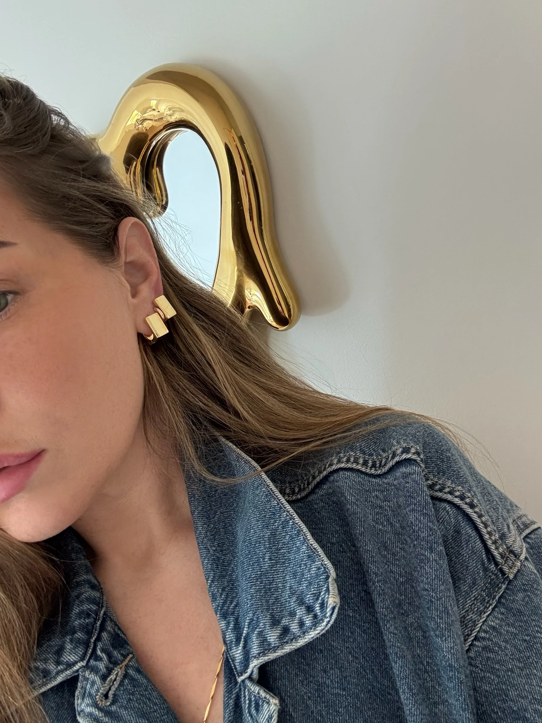JUMBO CUBE EARRINGS