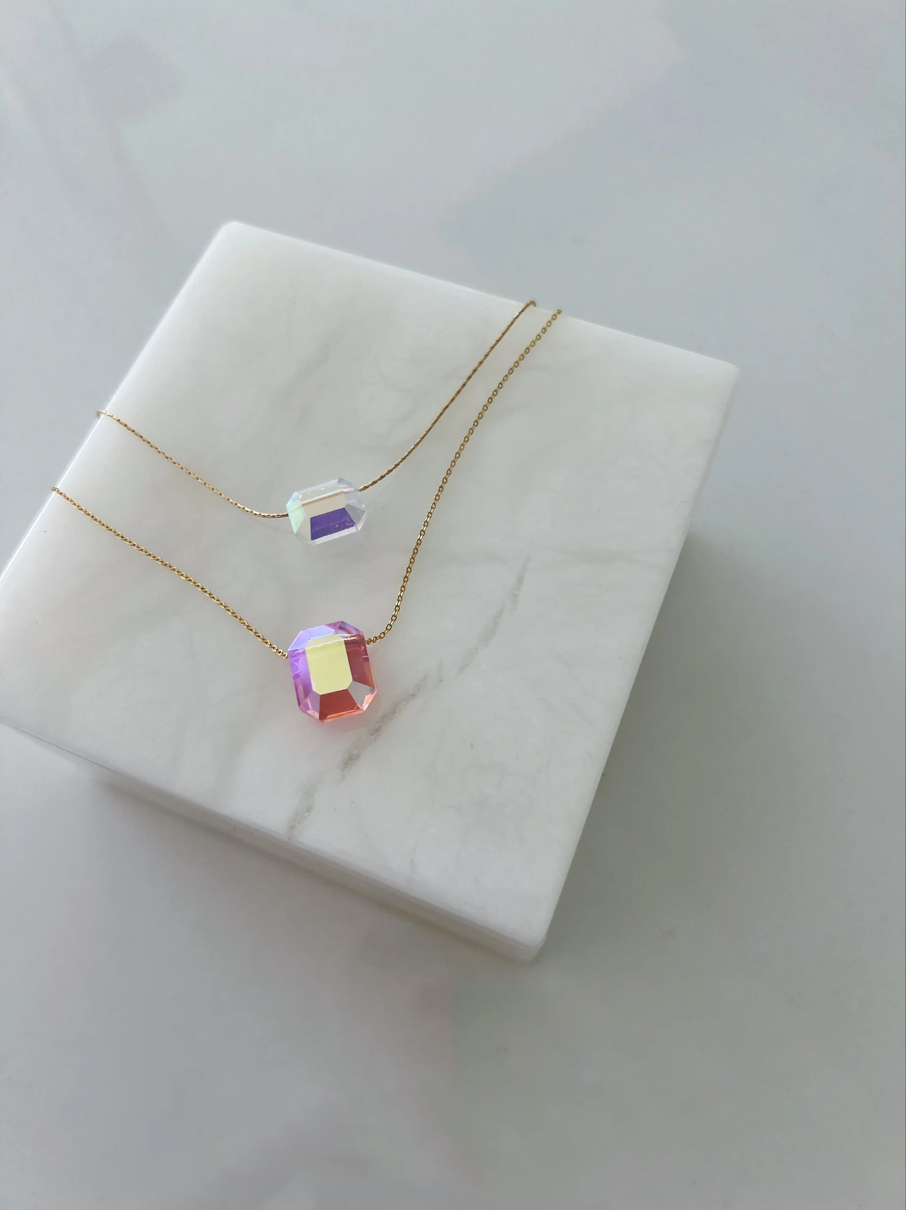 LE CRYSTAL (14K GOLD FILLED OR STERLING SILVER) - Image 2