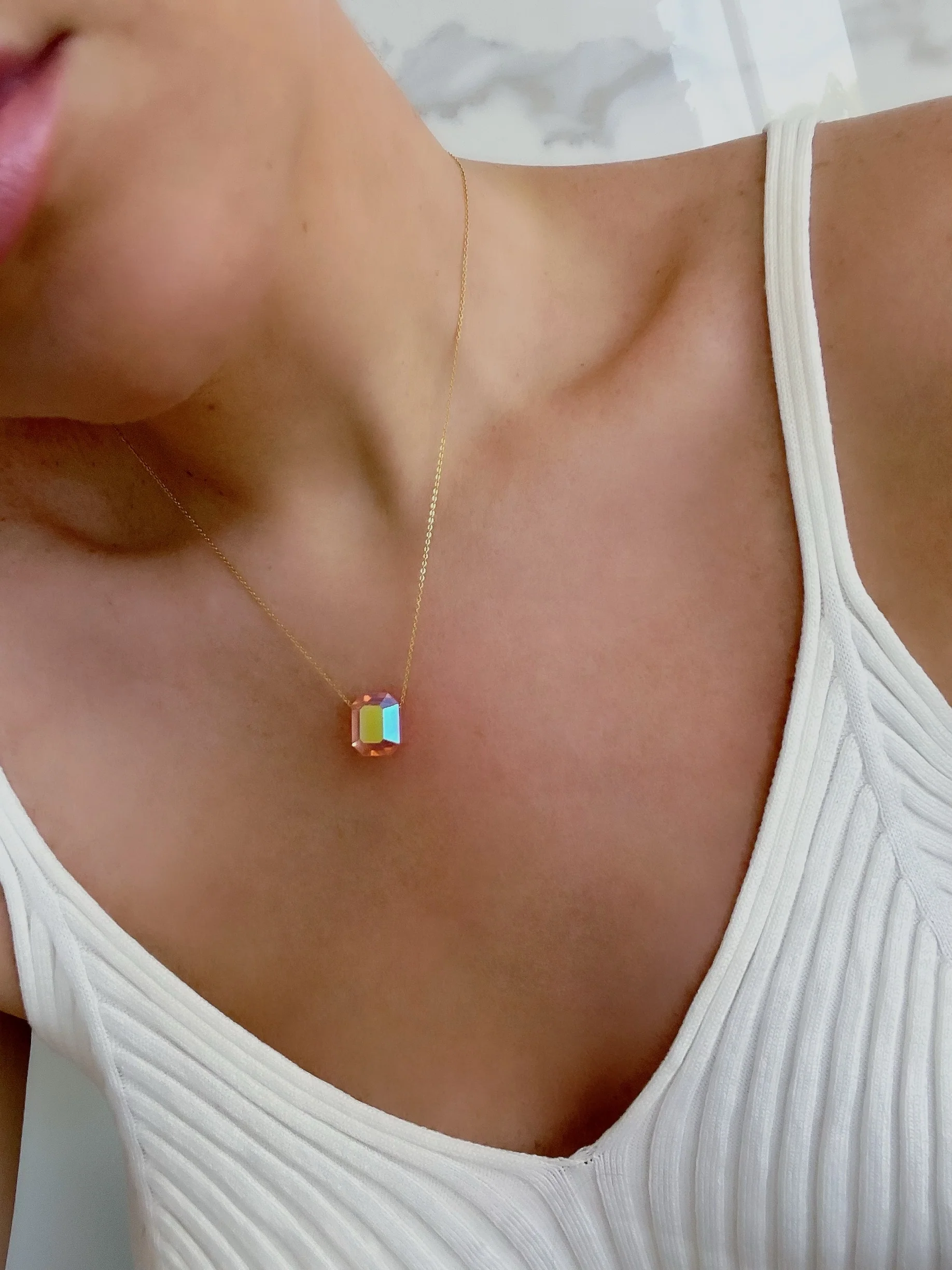 LE CRYSTAL (14K GOLD FILLED OR STERLING SILVER) - Image 3