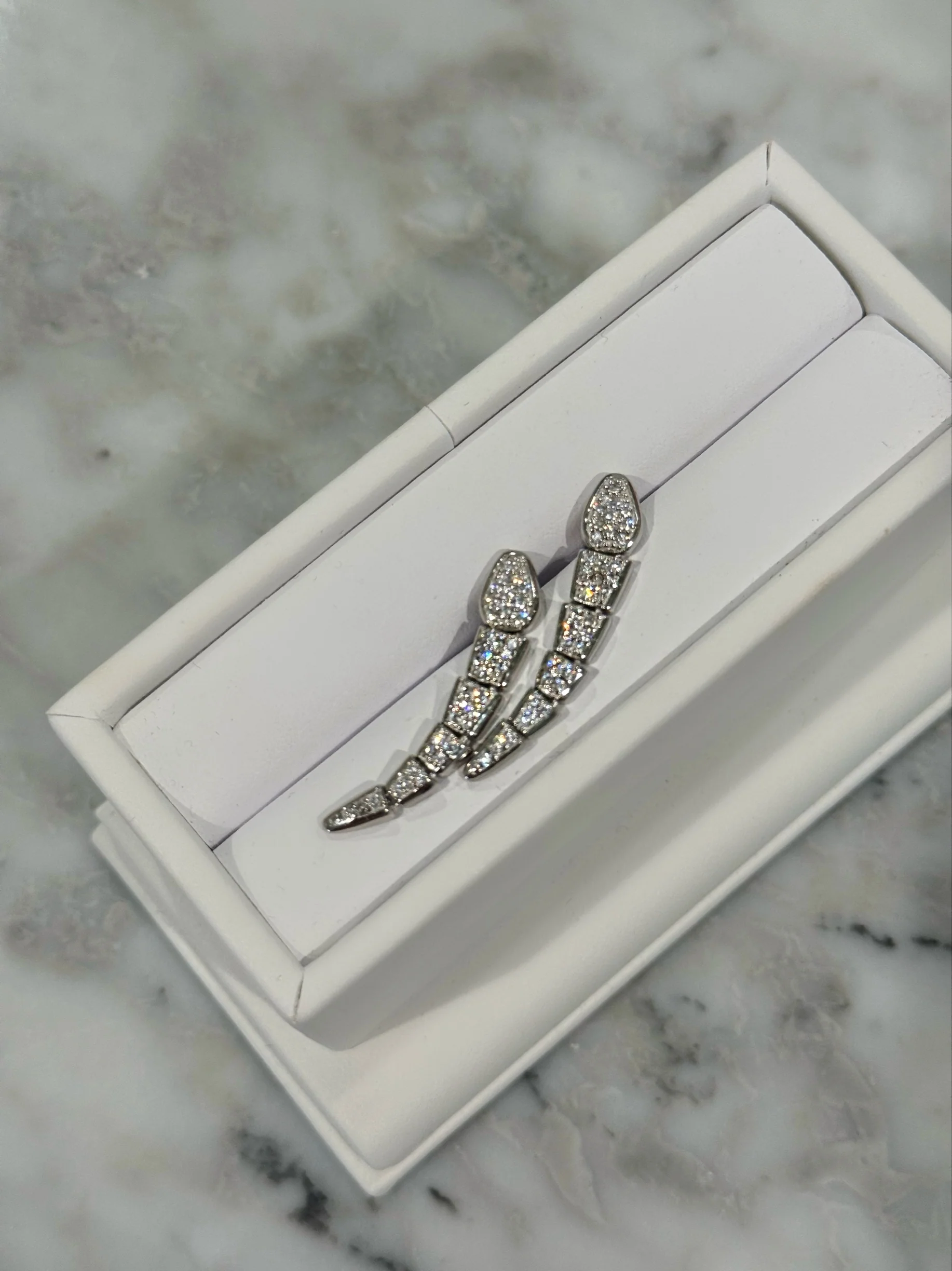 LE SERPENT EARRINGS (925 STERLING SILVER) - Image 3