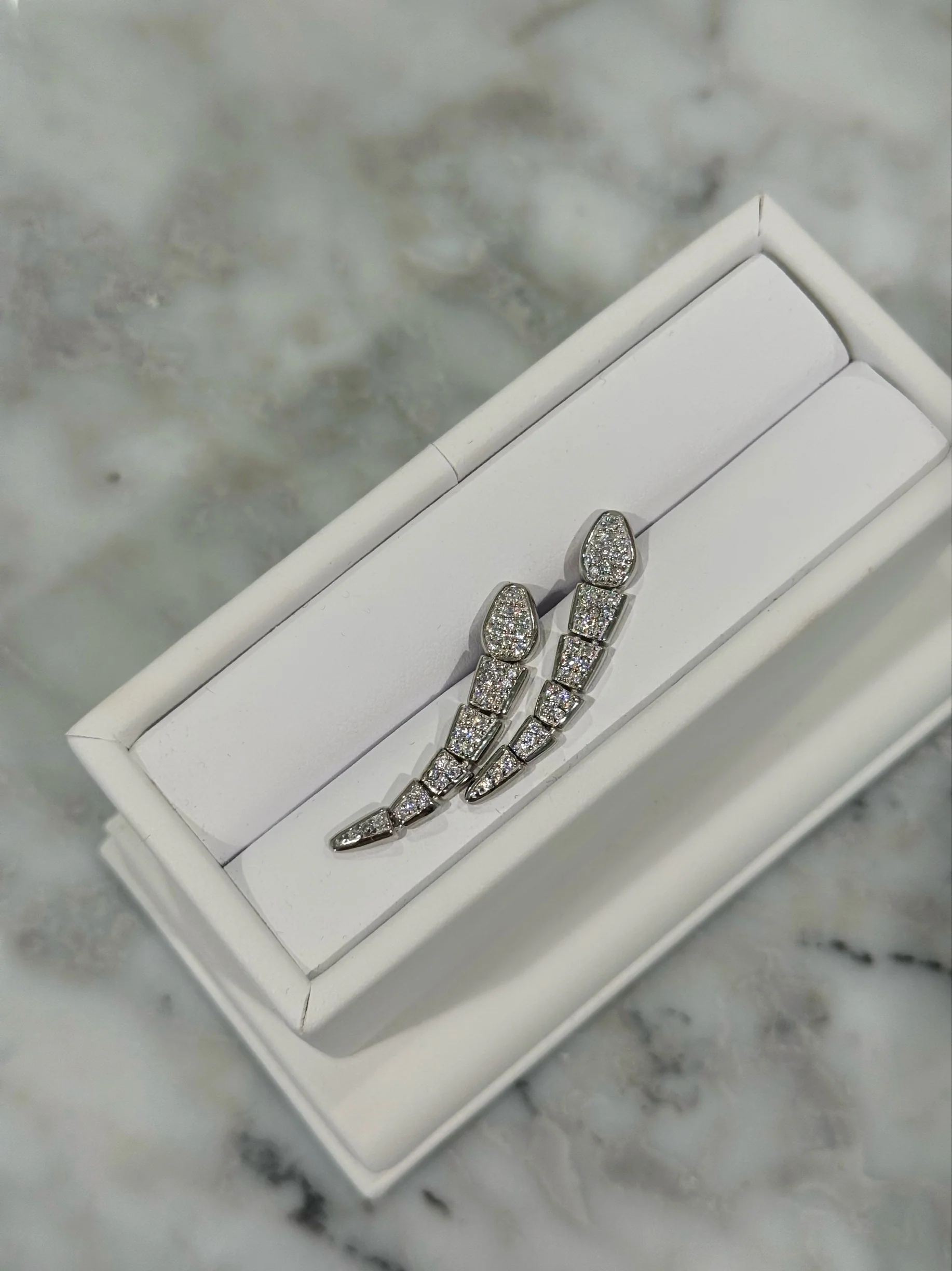LE SERPENT EARRINGS (925 STERLING SILVER) - Image 4