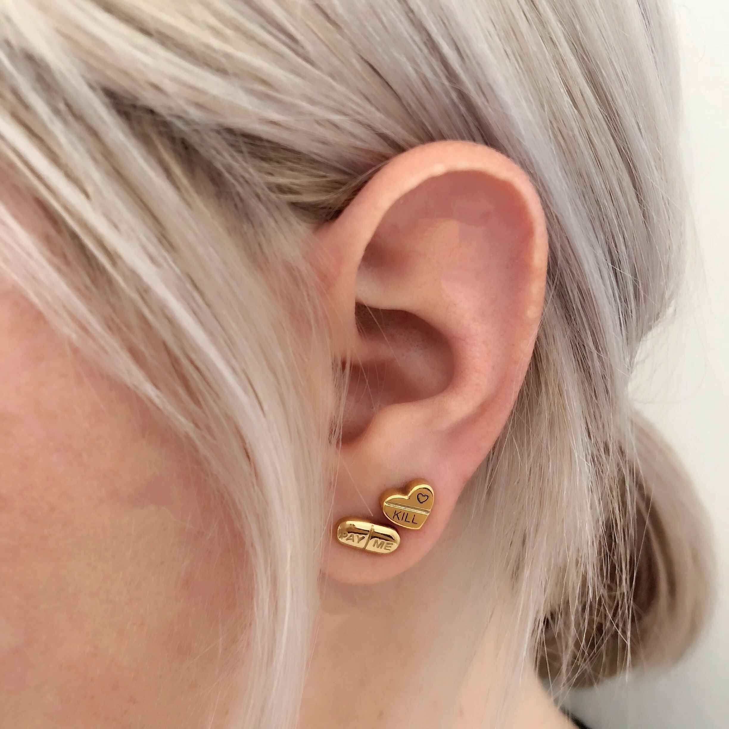 MEDS EARRINGS (STERLING SILVER) - Image 10