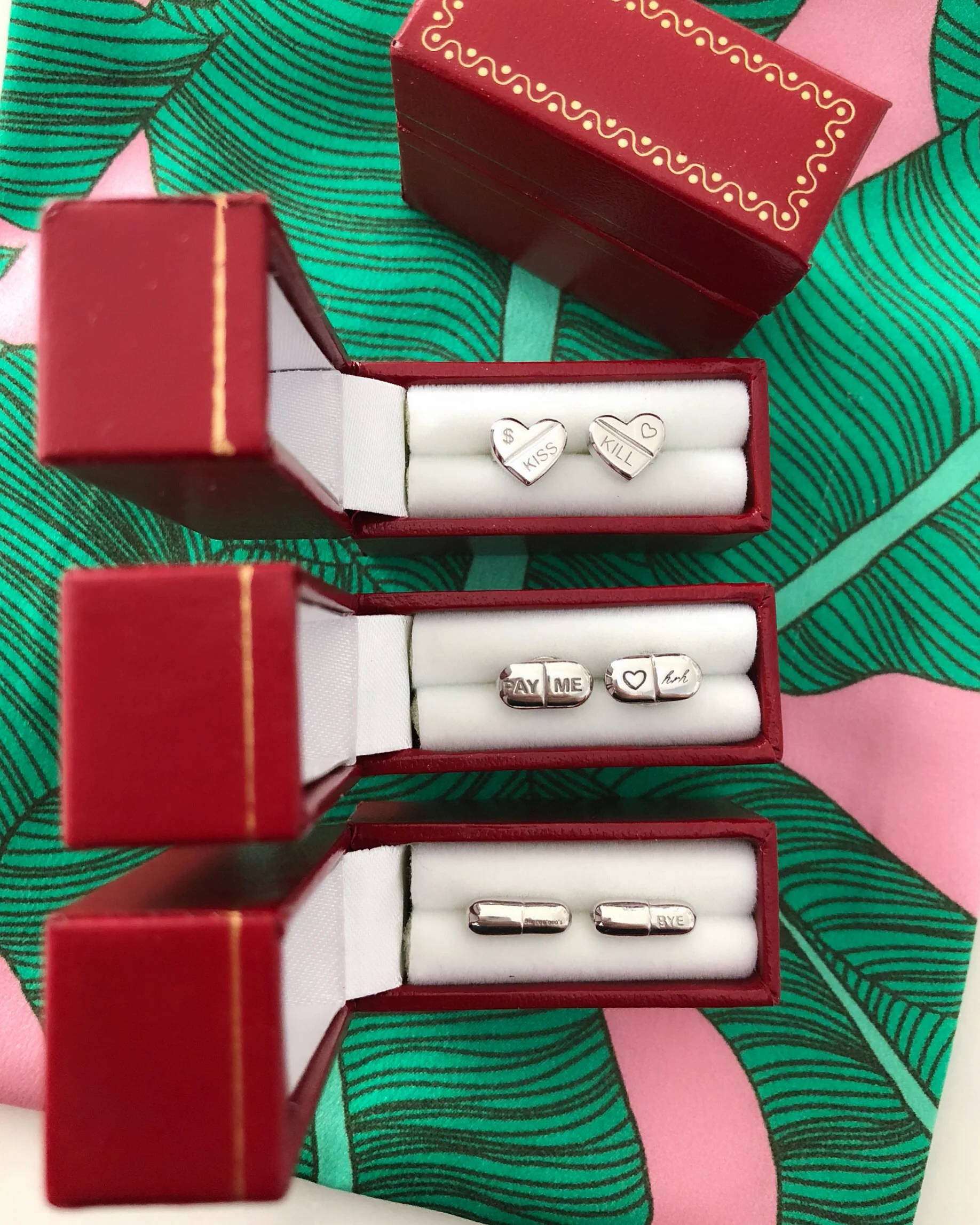 MEDS EARRINGS (STERLING SILVER) - Image 11
