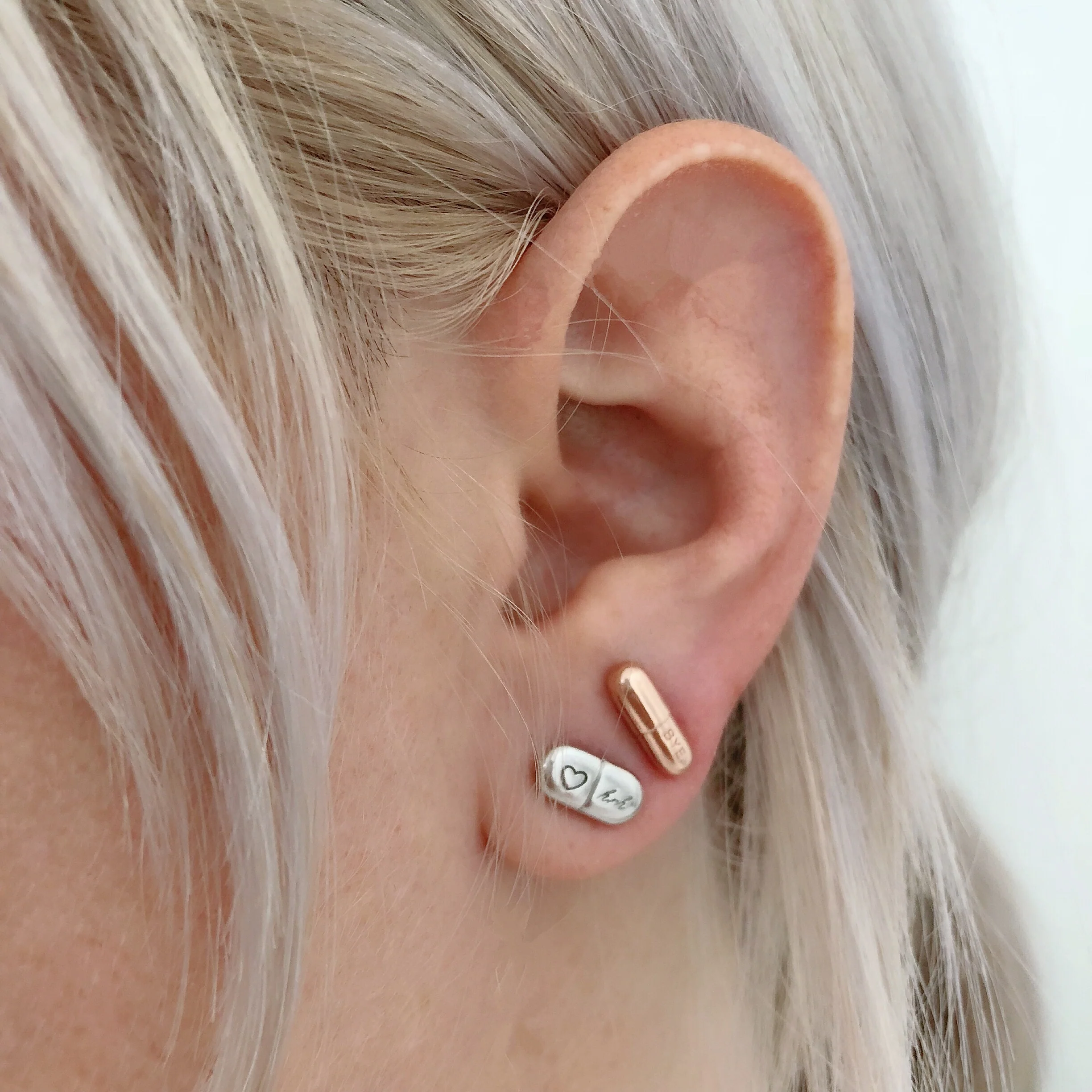 MEDS EARRINGS (STERLING SILVER) - Image 8