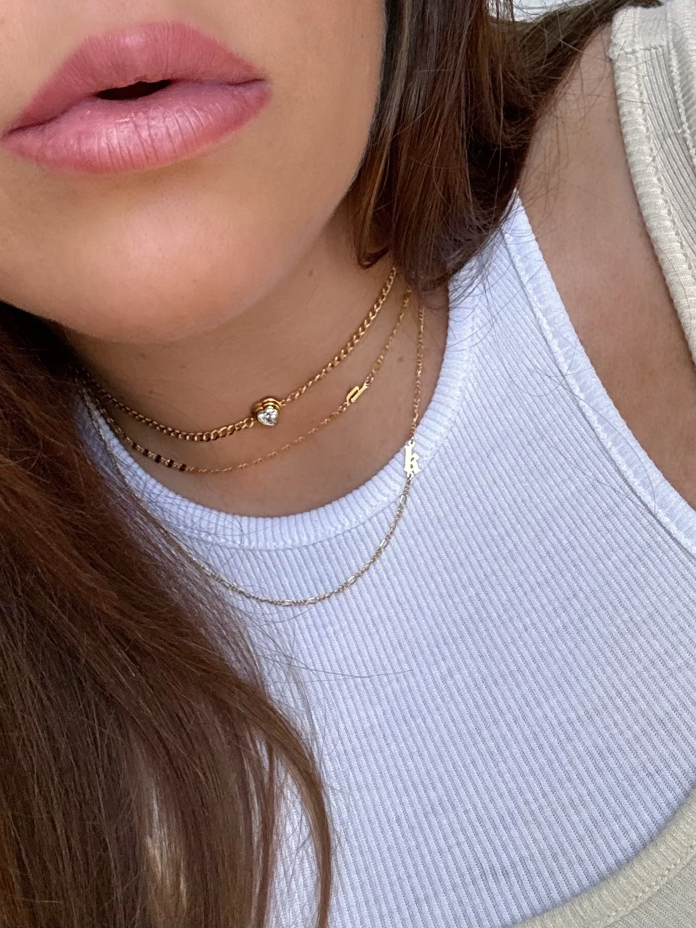 MY LOVER INITIAL CHAINS (14K GOLD FILLED) - Image 6