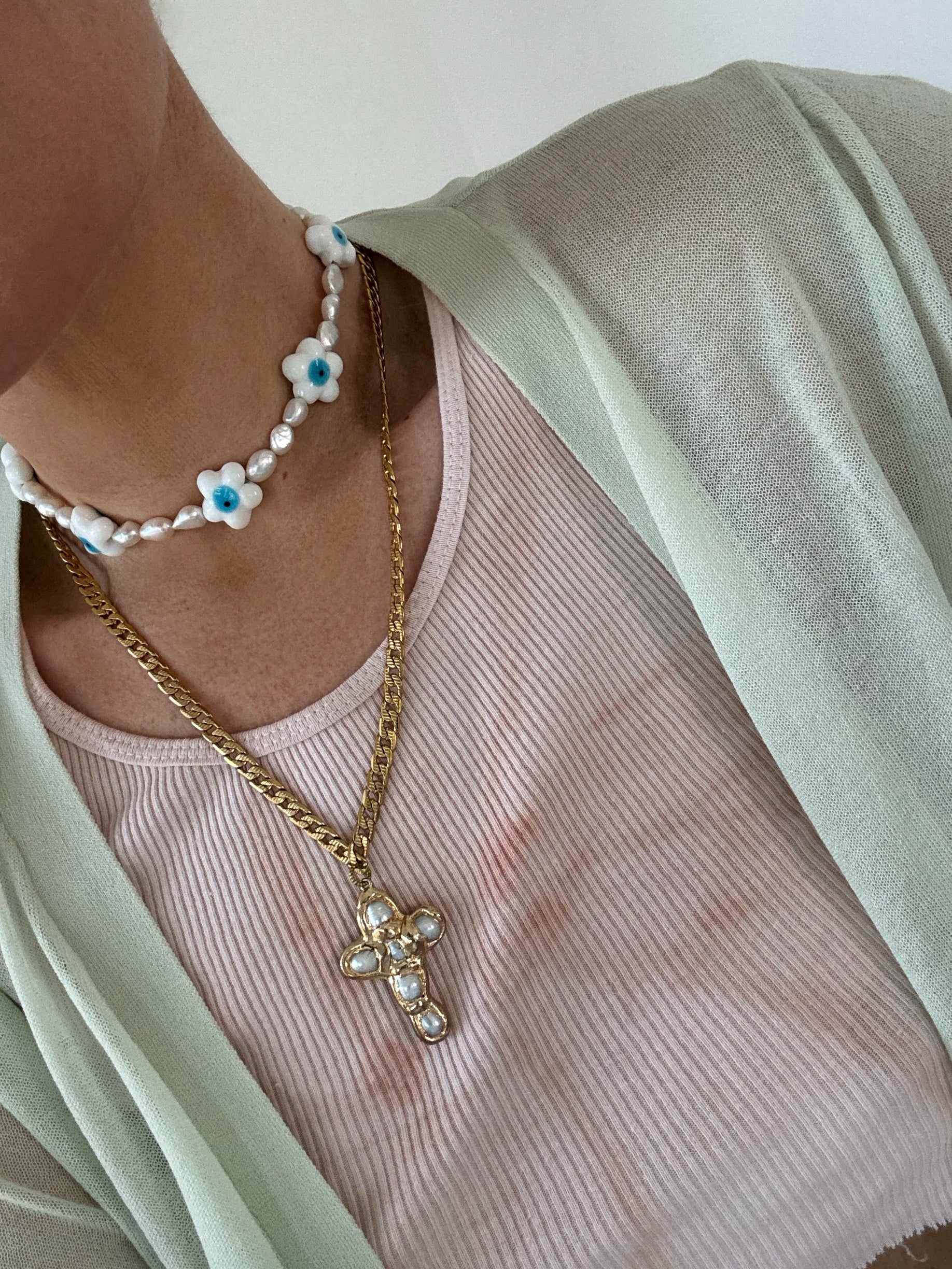 MYKONOS PEARL NECKLACE - Image 2