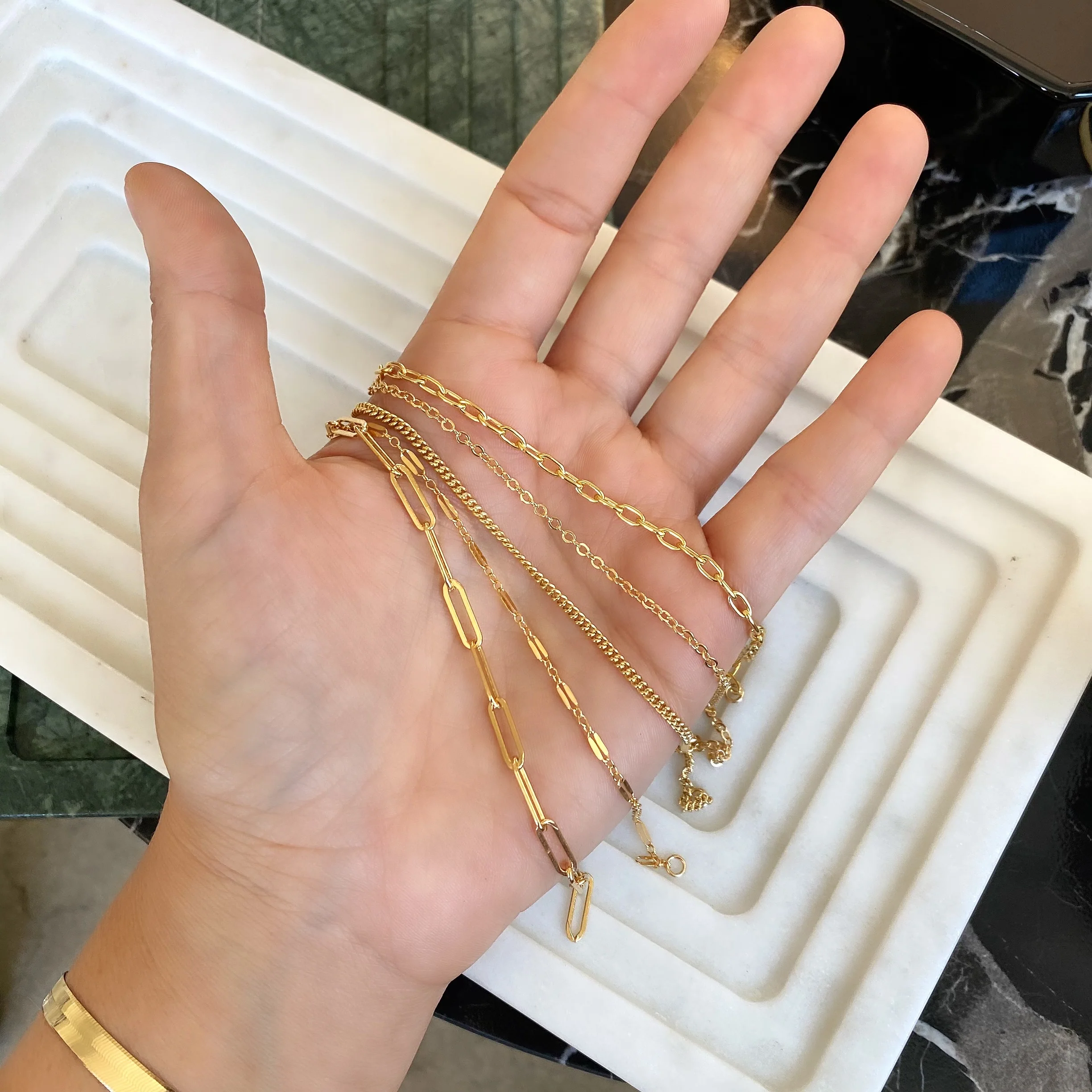 BEACH CLUB ANKLETS (14K GOLD FILLED) - Image 6