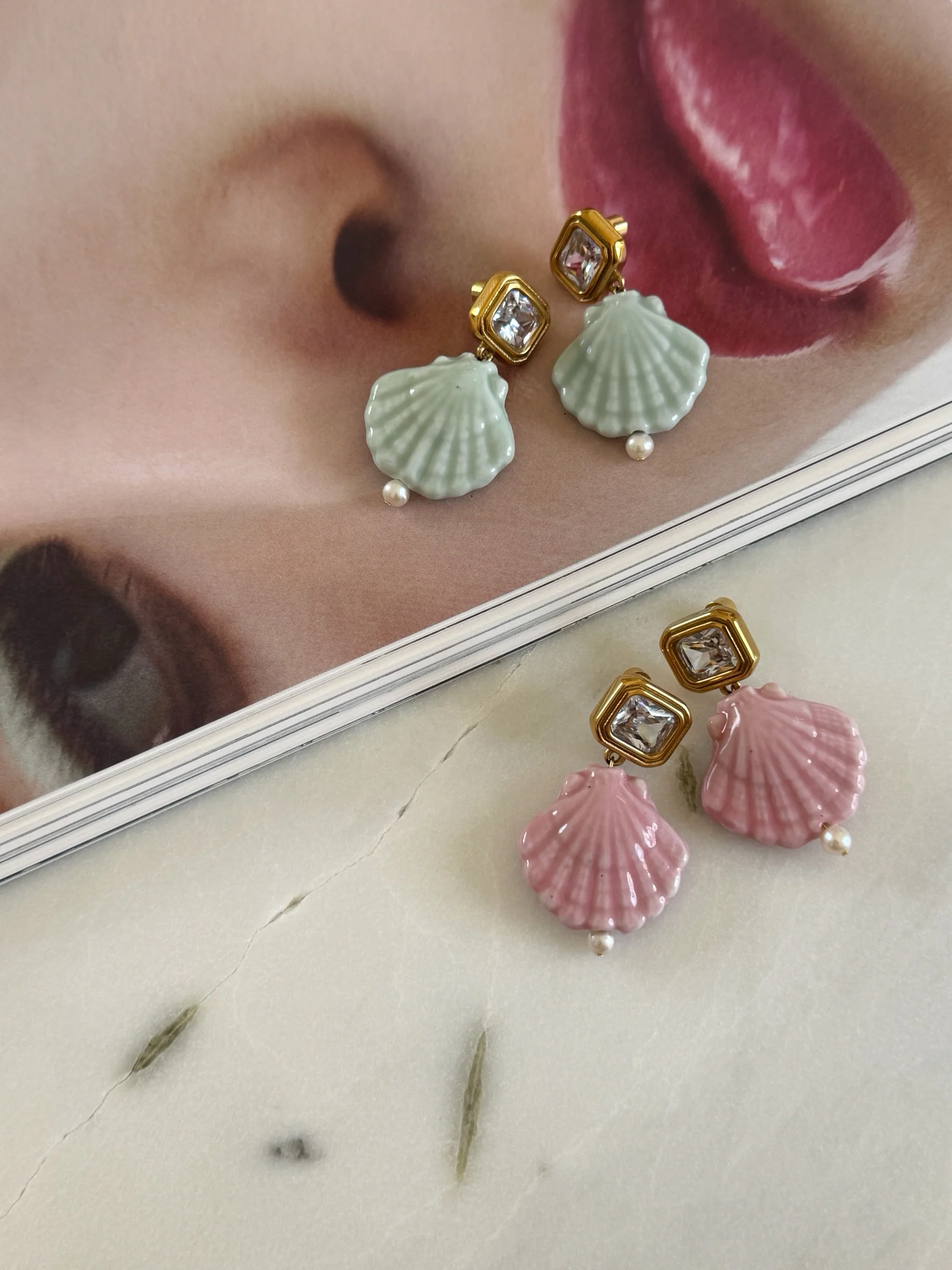 PARIS BEACH EARRINGS (MORE COLORS) - Image 4
