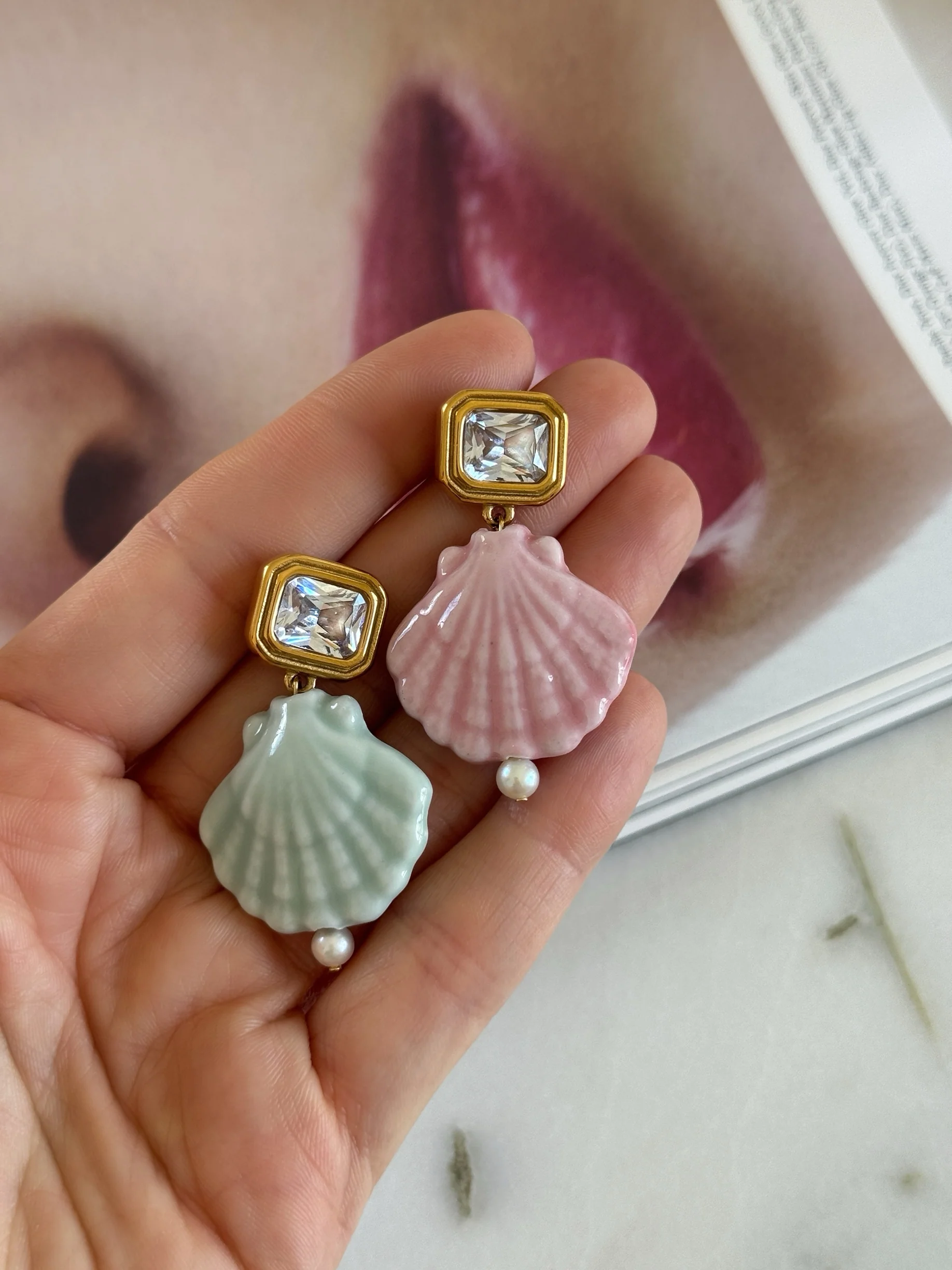 PARIS BEACH EARRINGS (MORE COLORS) - Image 6
