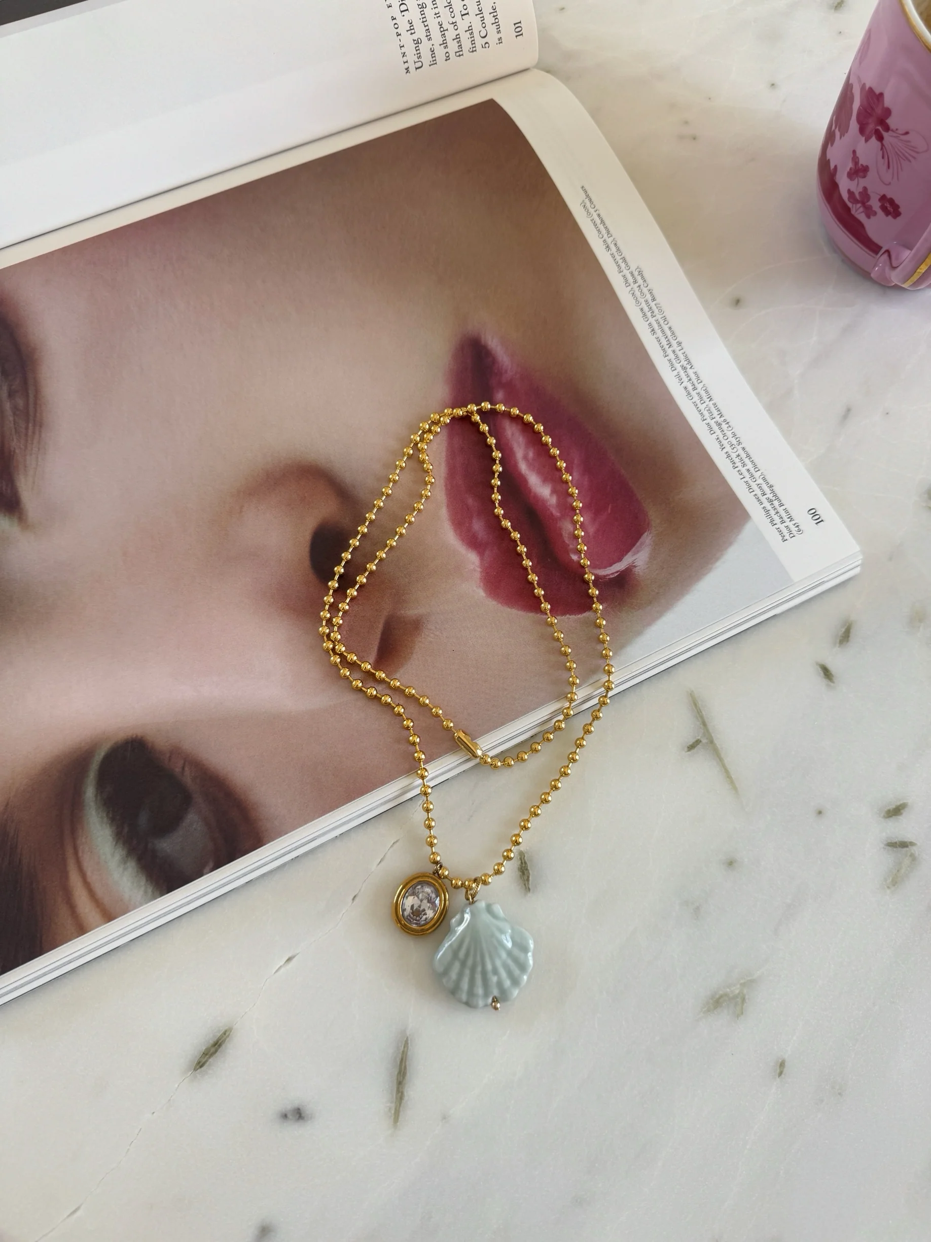PARIS BEACH MULTI NECKLACE (MORE COLORS) - Image 2