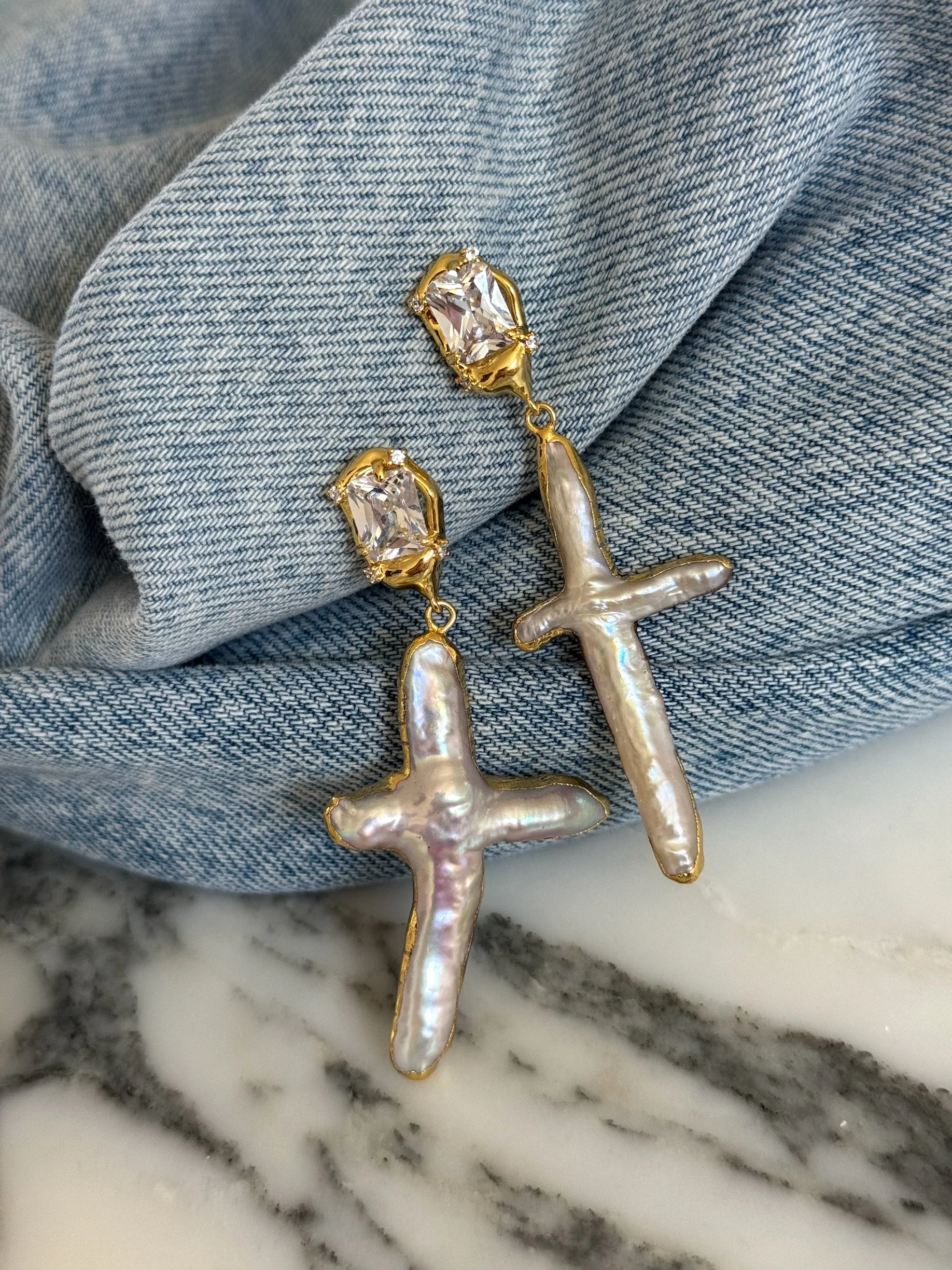 POSITANO PEARL EARRINGS - Image 2