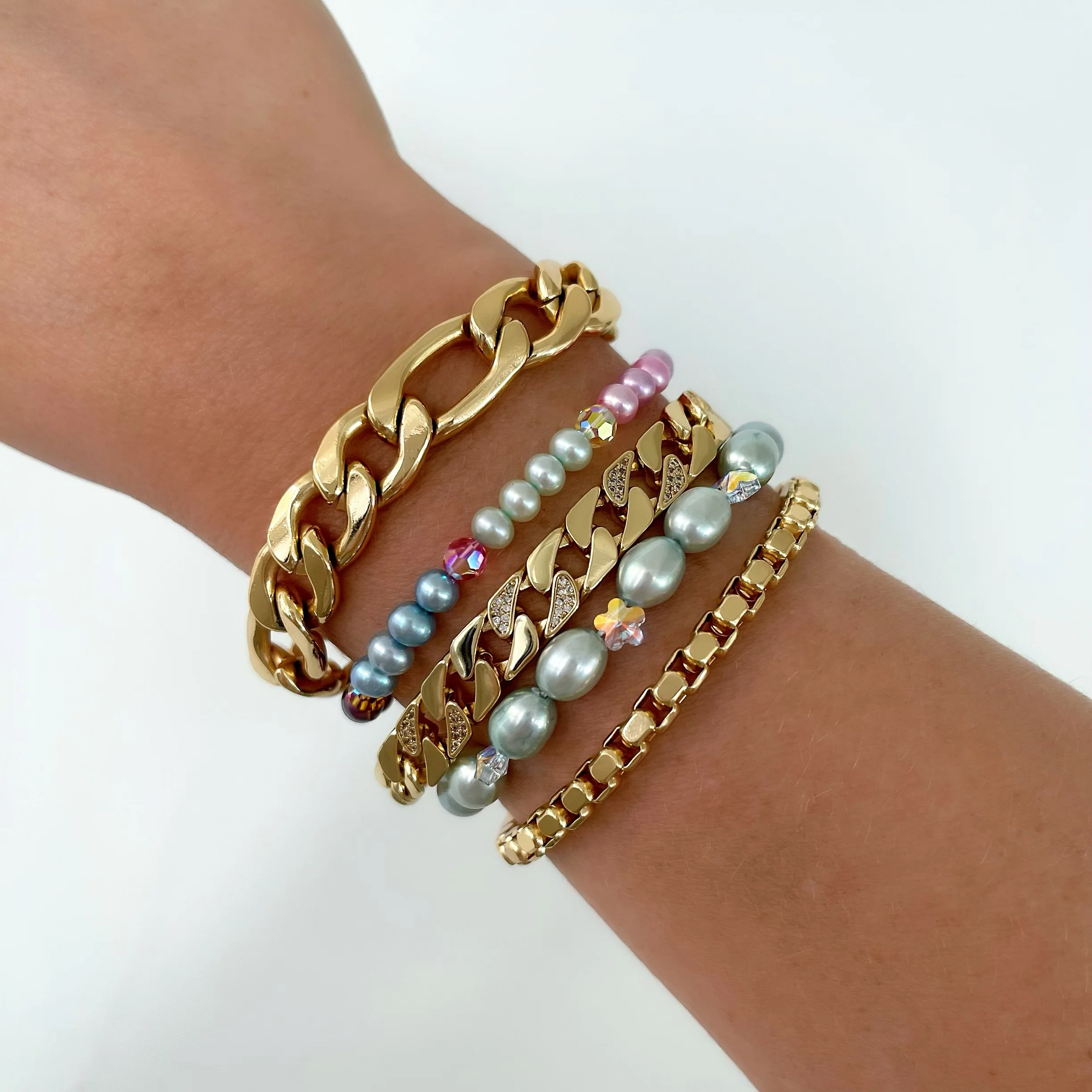 PRECIOUS OMBRÉ PEARLS (14K GOLD FILLED) - Image 2