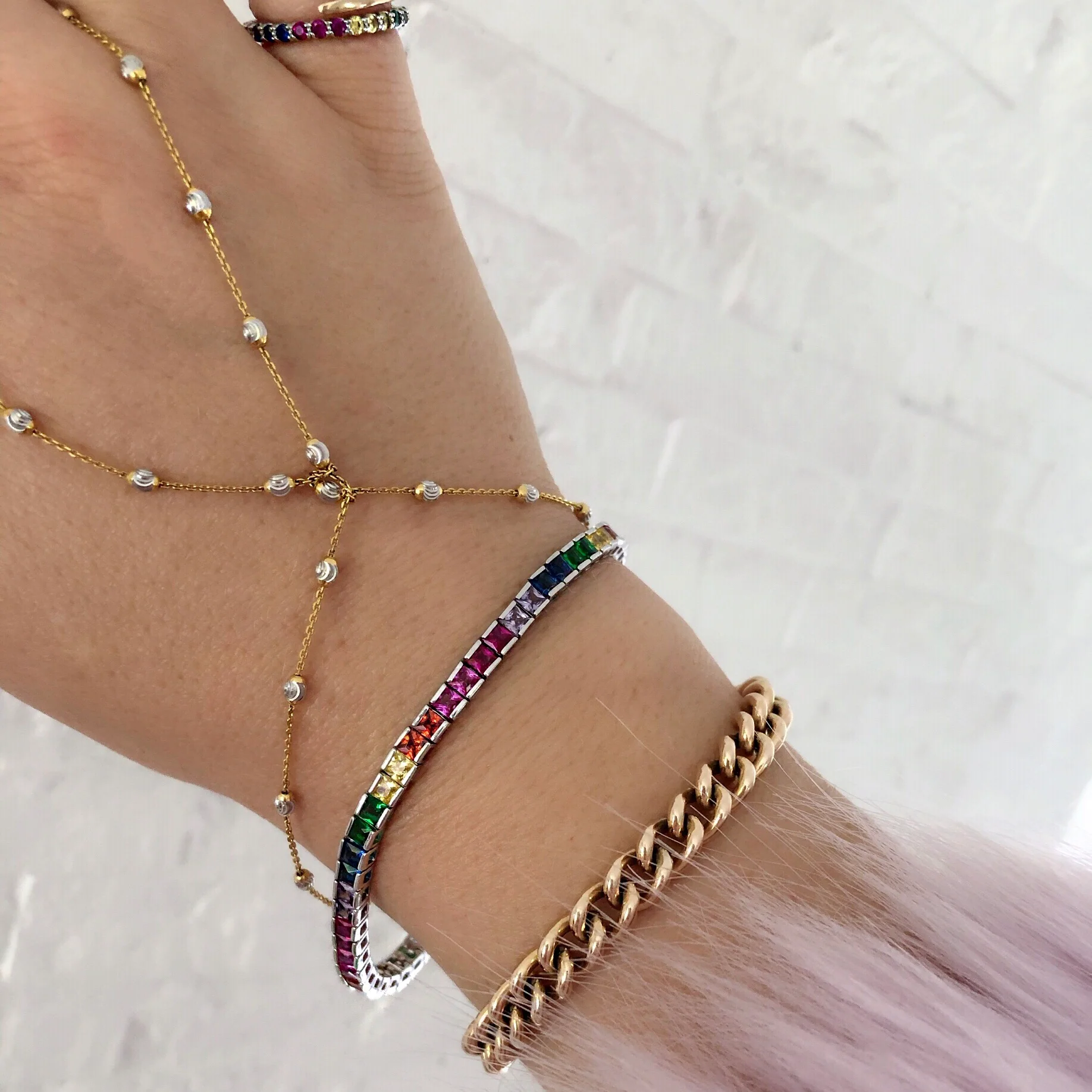 DREAM TENNIS BRACELETS (STERLING SILVER) - Image 4