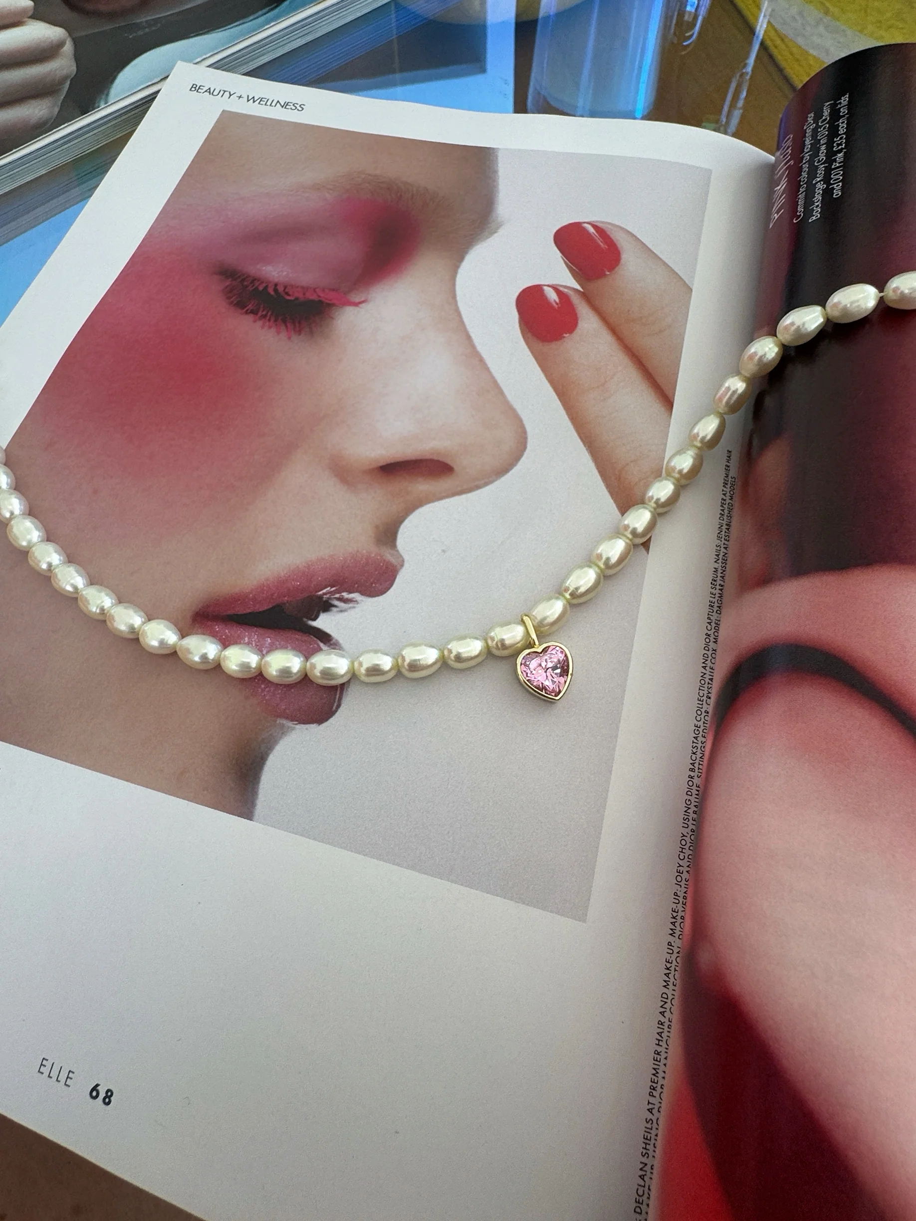 ROSE CHOUQUETTE PEARLS