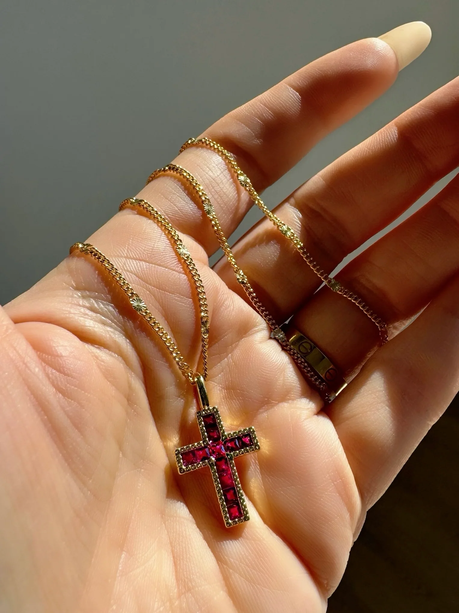 ROUGE CRYSTAL CROSS