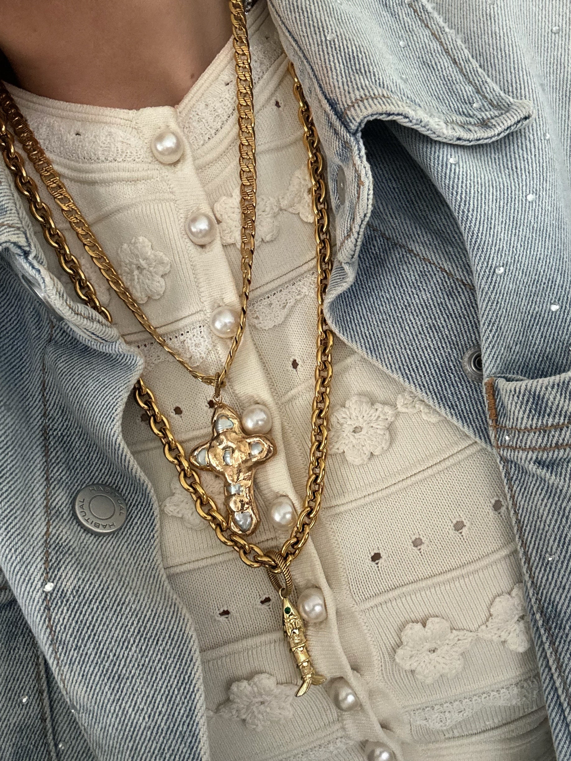 SUPERNATURALLE PEARL CROSS - Image 2