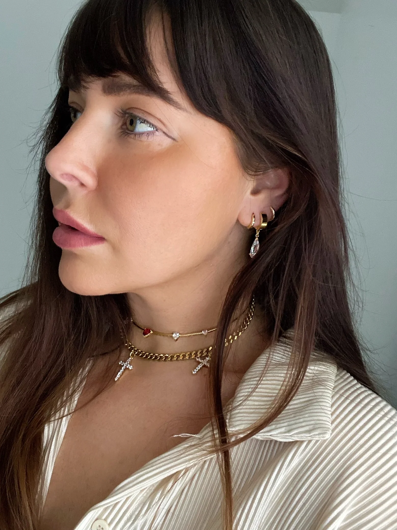 RICH GIRL TEARS EARRINGS - Image 3