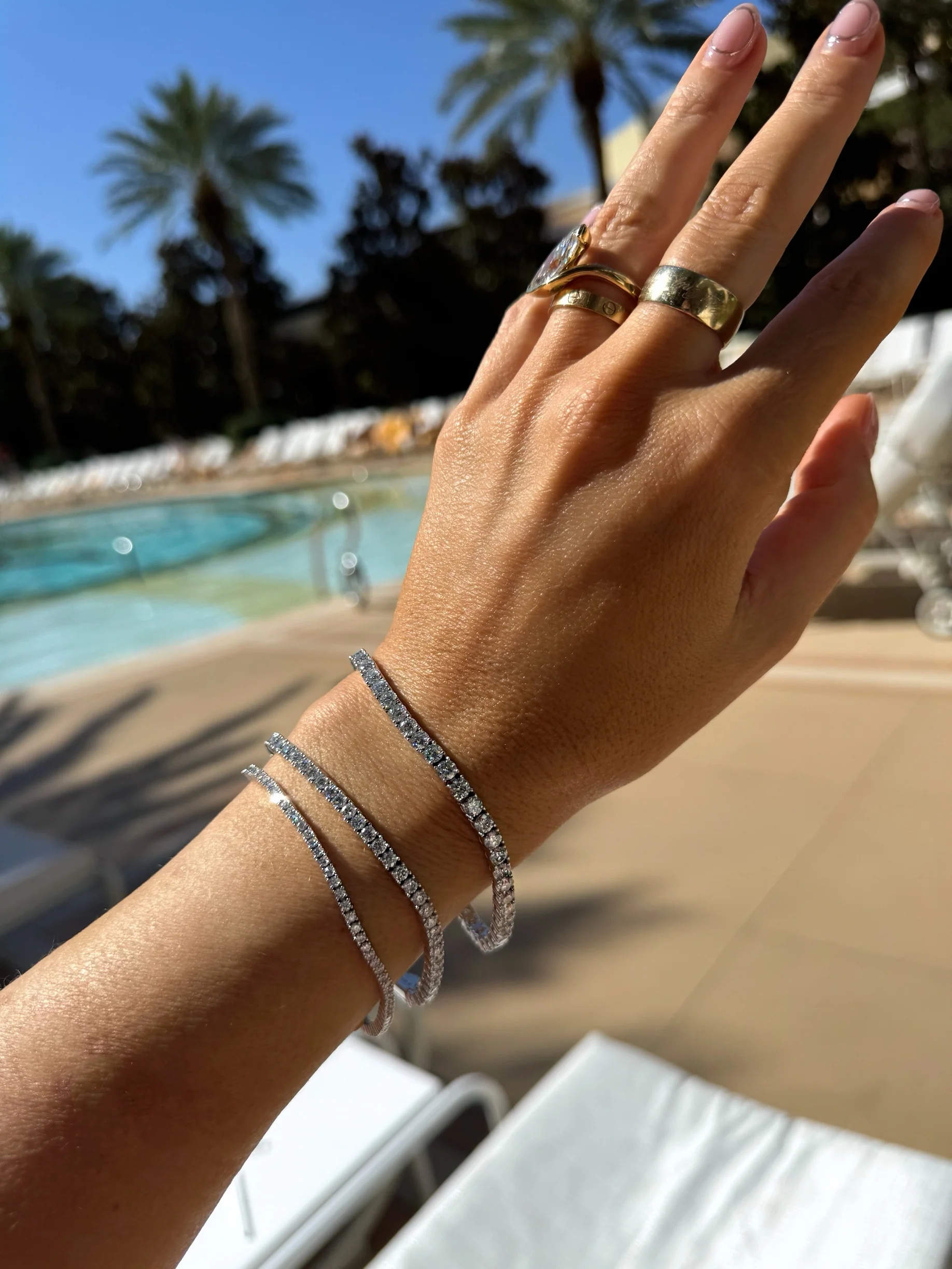 FOREVER TENNIS BRACELETS (925 MOISSANITE) - Image 4