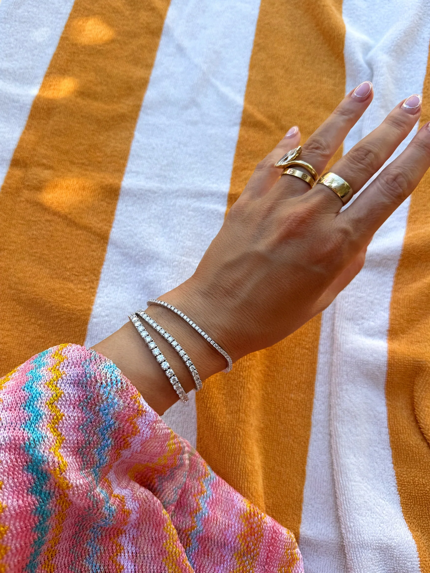 FOREVER TENNIS BRACELETS (925 MOISSANITE) - Image 5