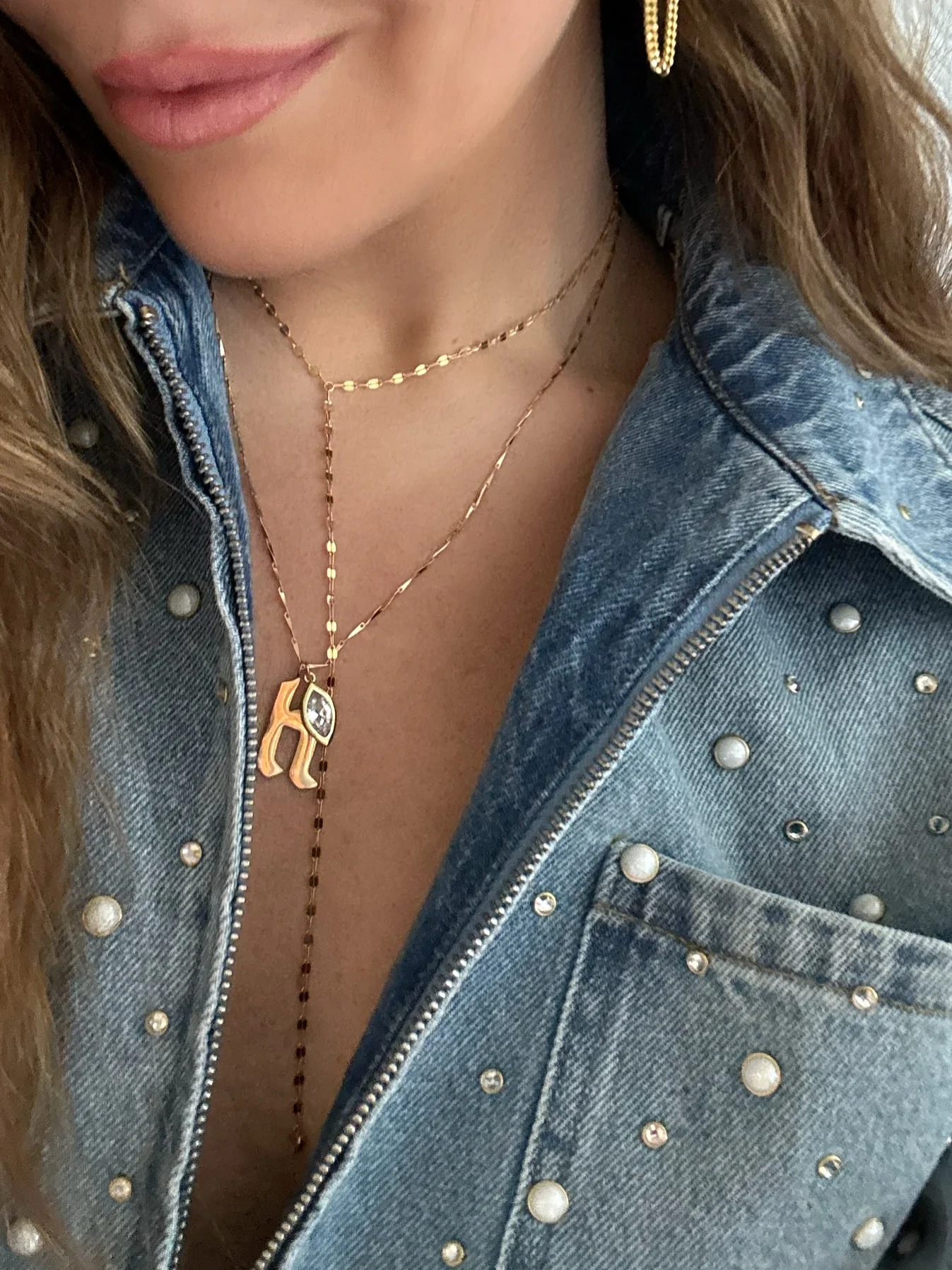 WATCHFUL ANGEL CHARM NECKLACE - Image 4