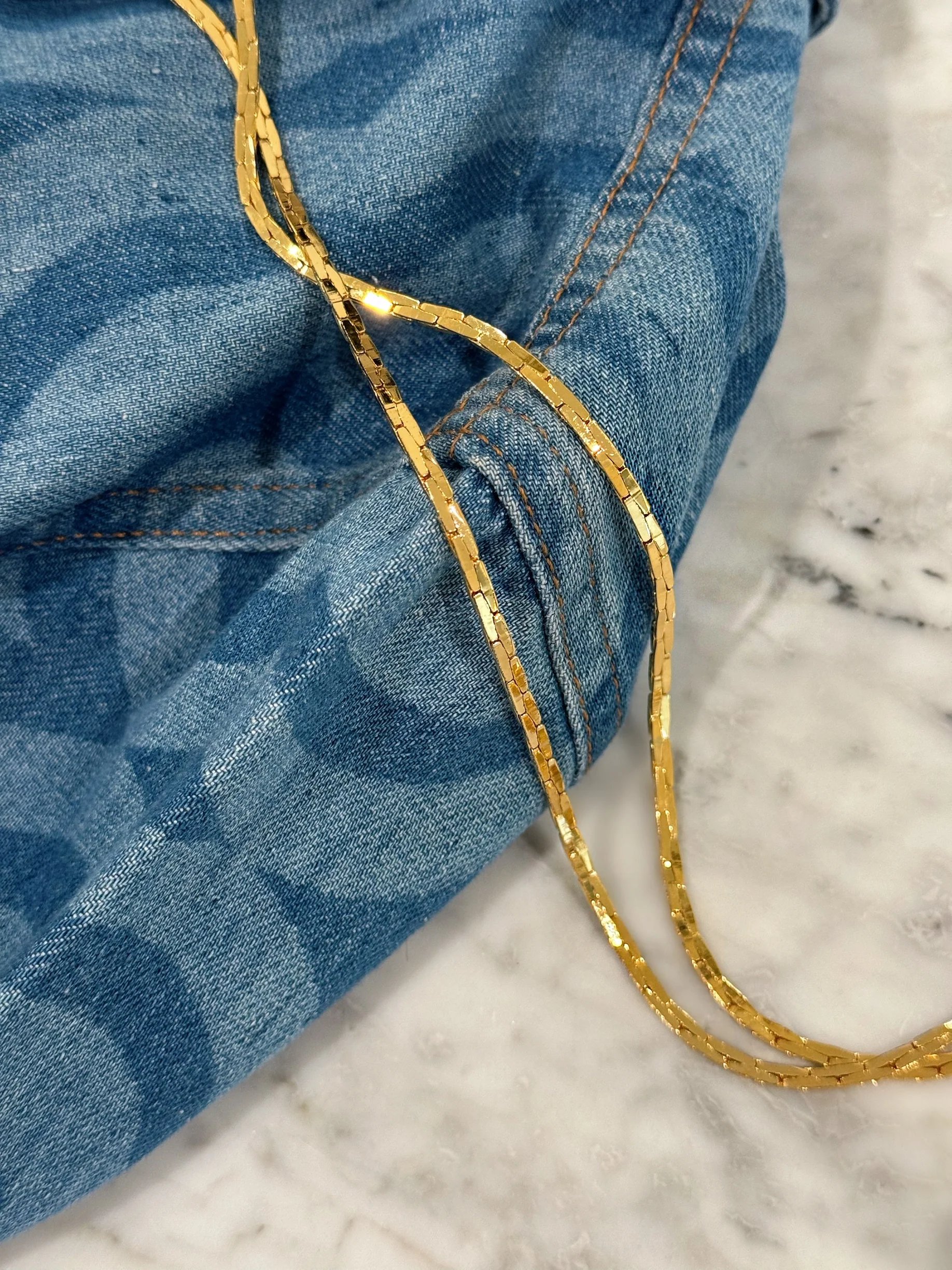 XL GOLD NUGGET CHAIN